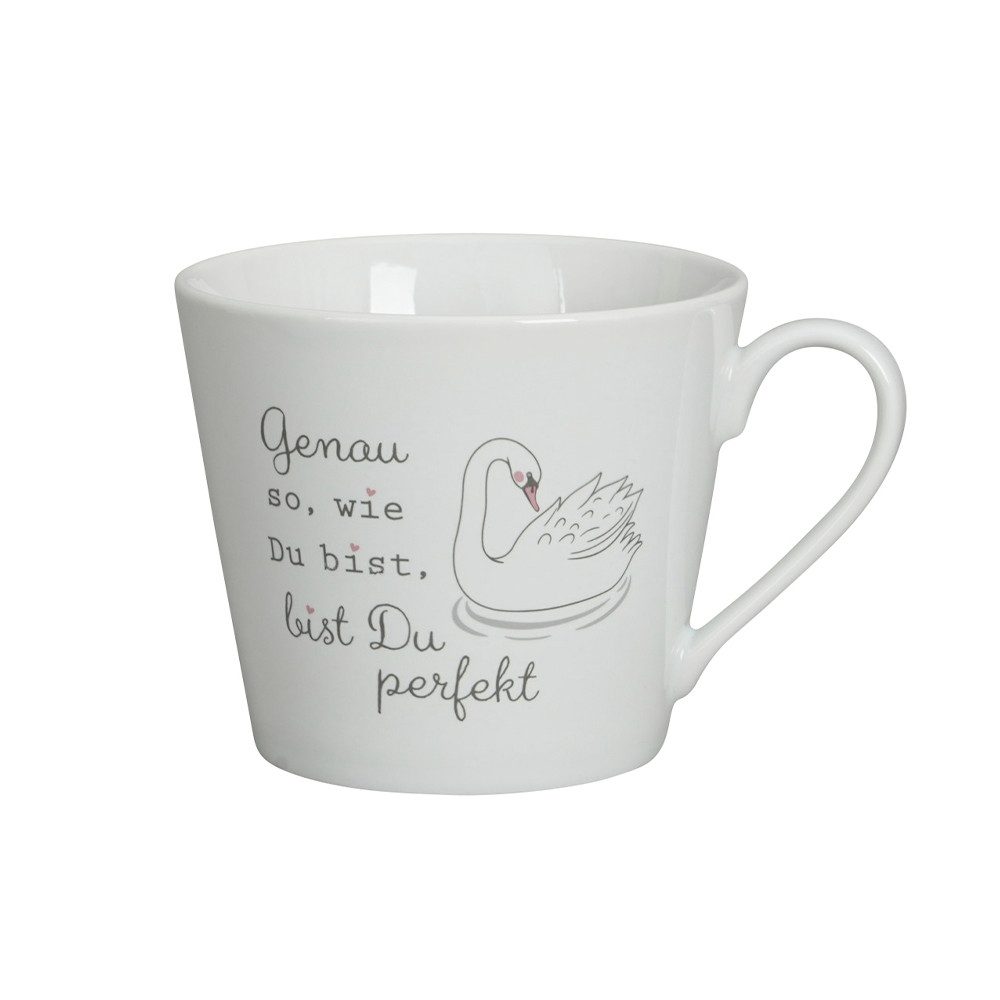 Krasilnikoff Tasse Genau so, wie du bist, bist du perfekt