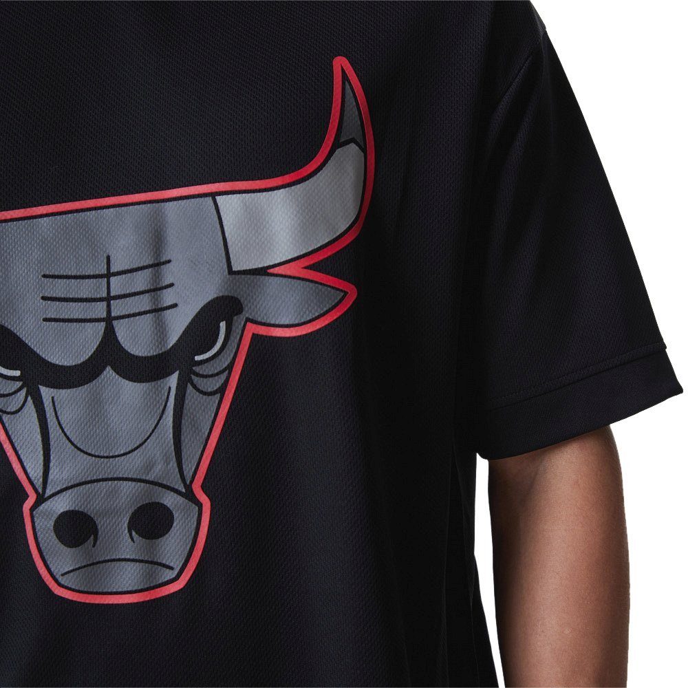 New Oversized Era Chicago OUTLINE Bulls Print-Shirt