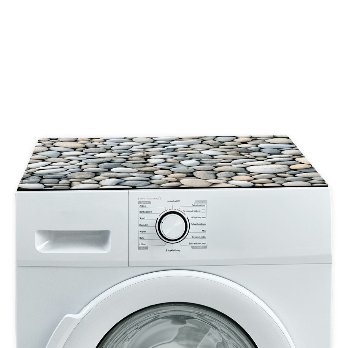 Tabletop Antirutschmatte Waschmaschinen-Auflage Stein-Optik rutschfest, waschbar, 1-St., Textil-Finish Gummi-Matte als Trockner Waschmaschinen-Unterlage