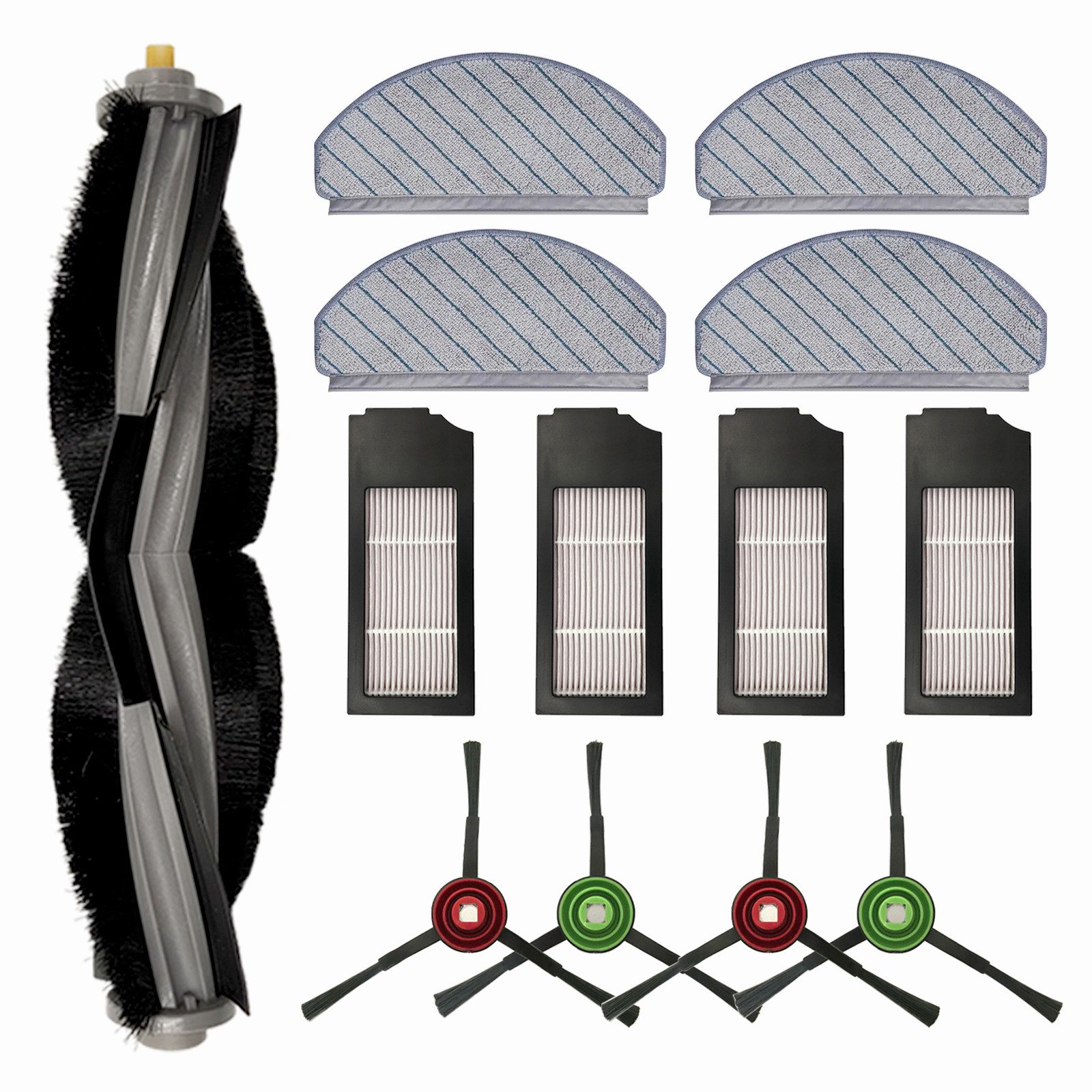 Saugroboter Zubehör-Set für Ecovacs Deebot X1 Plus Saugroboter
