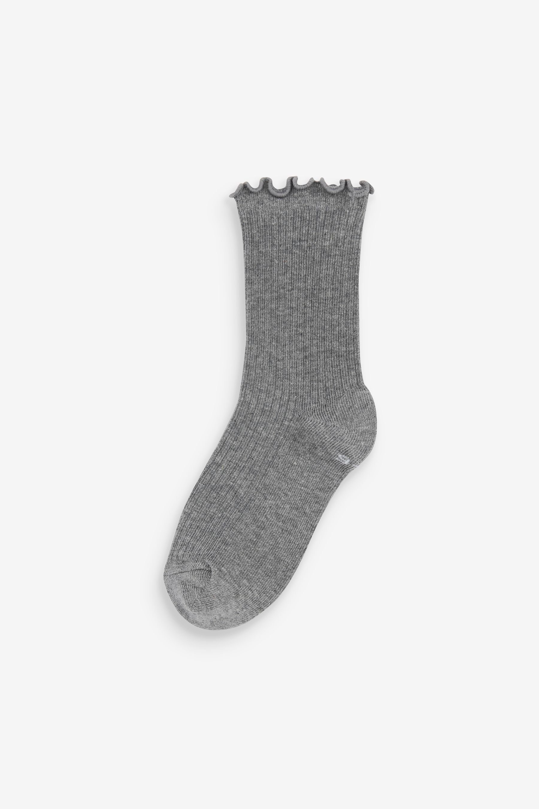Next Socken Socken mit im Saum gekräuseltem (5-Paar) 5er-Pack