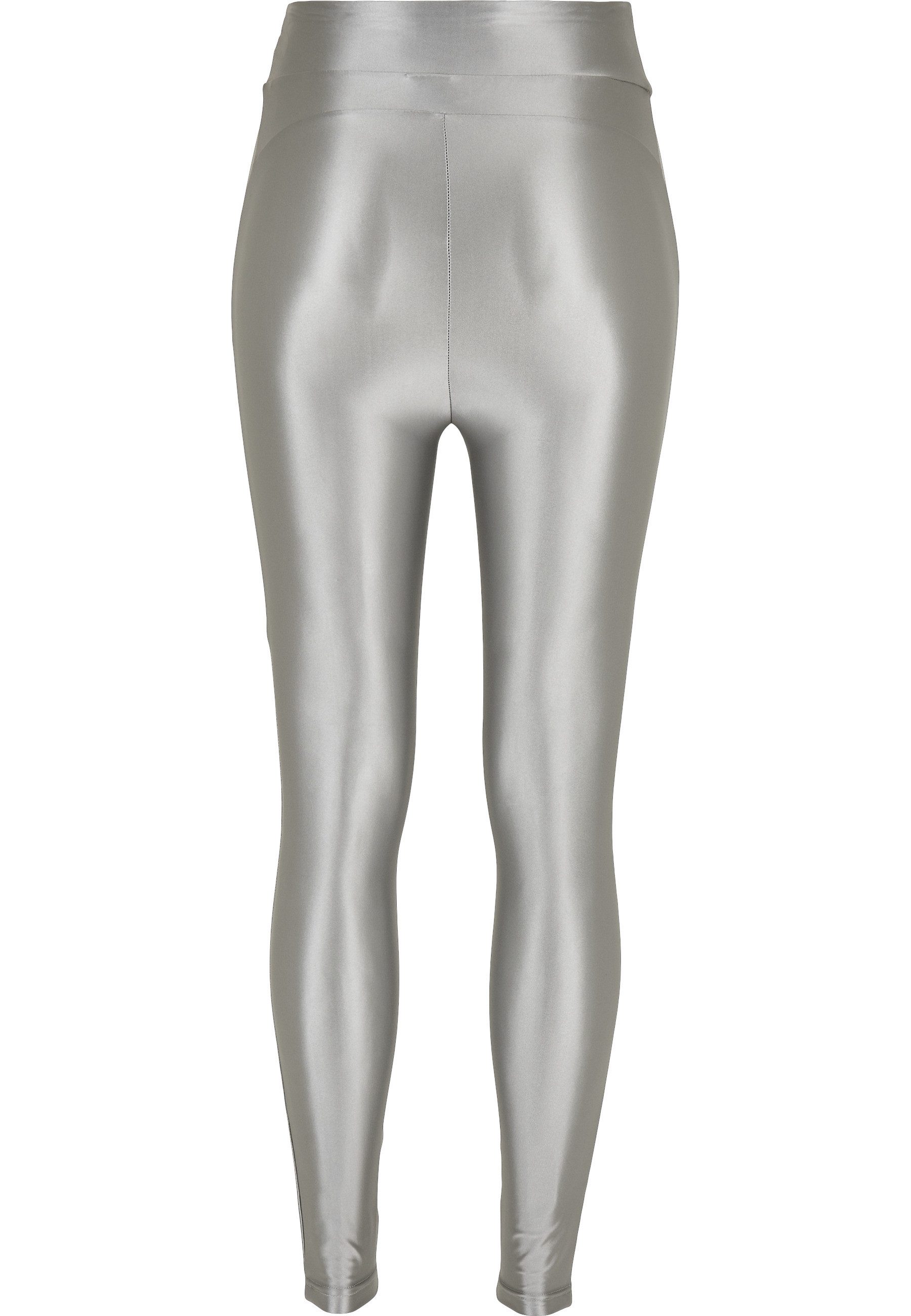 URBAN CLASSICS Leggings Urban Classics Damen Ladies Highwaist Shiny Metallic Leggings (1-tlg)