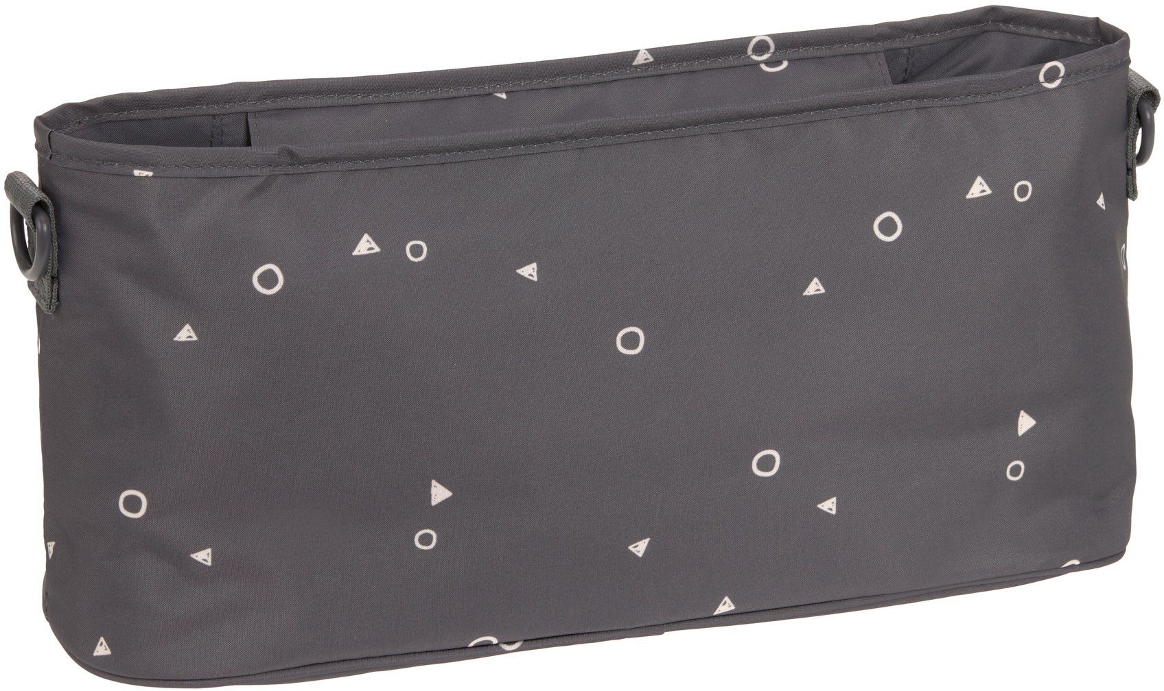 LÄSSIG Kinderwagen-Tasche Casual, Buggy Organizer, Universe Anthracite, für Kinderwagen oder Buggy; PETA-approved vegan