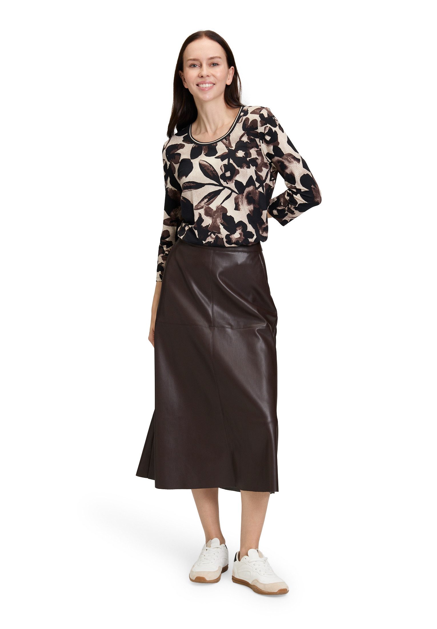 Betty Barclay 3/4-Arm-Shirt Damen mit Rundhalsausschnitt (1-tlg)