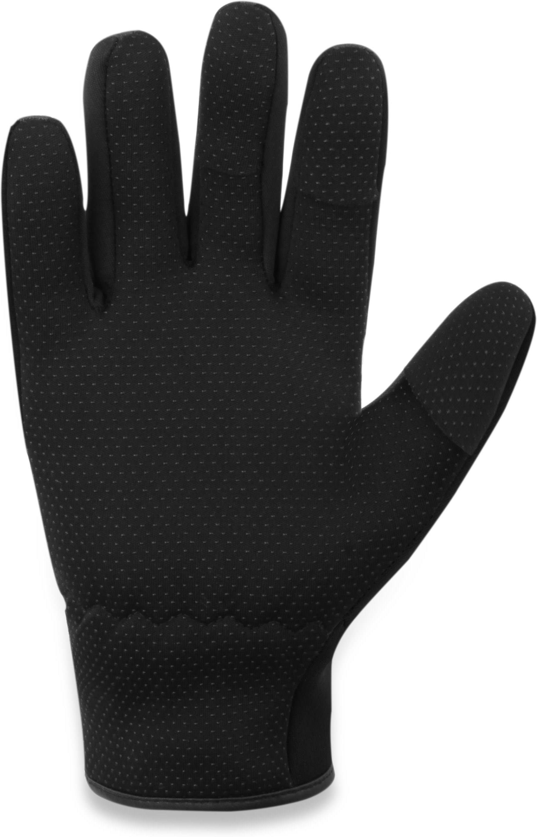 Schwarz umklappbaren Neopren normani Anti-Rutsch-Handschuhe Wahoo - mit Angelhandschuhe Fingerkuppen aus Thermohandschuhe Neopren-Anglerhandschuhe