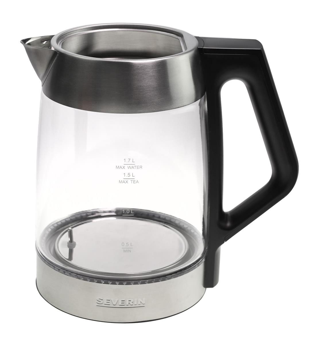 Kaffeekanne Severin 7681048 Glaskrug inkl. Griff für WK3479 Deluxe Teekocher