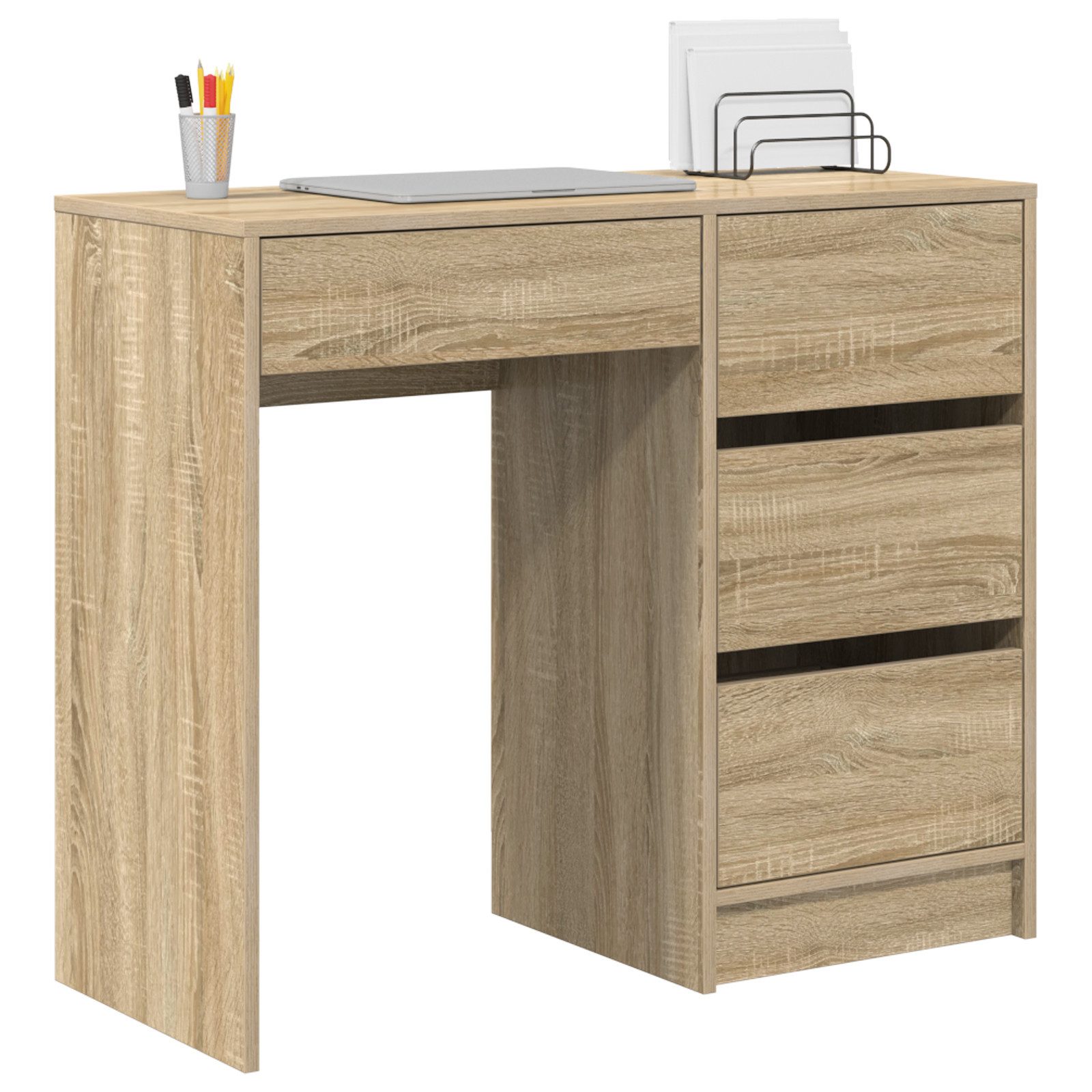 vidaXL Schreibtisch Sonoma Eiche Schreibtisch Sonoma günstig online kaufen