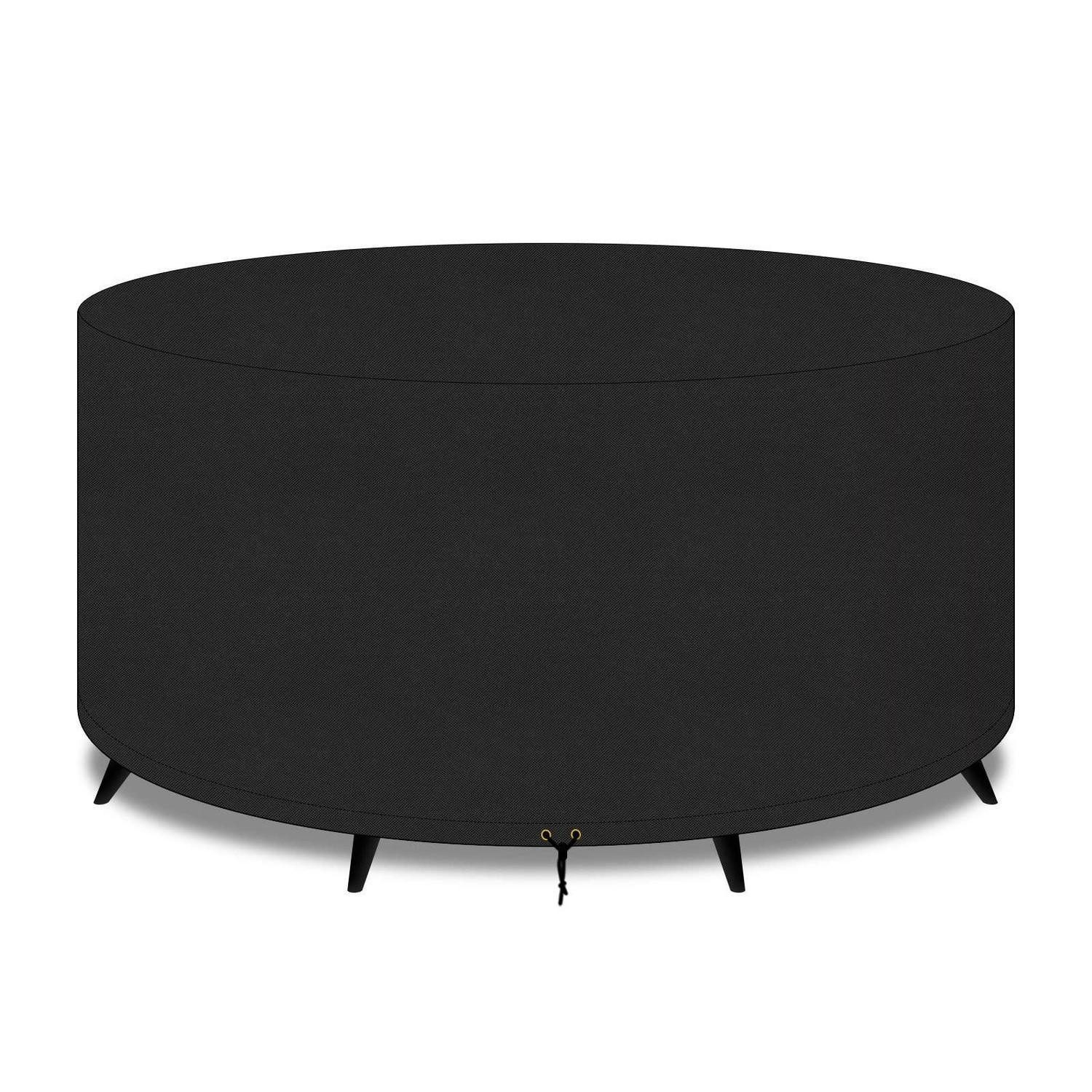 LuxusKollektion Gartenmöbel-Schutzhülle Gartenmöbel Abdeckung rund 200x80cm (1-St)