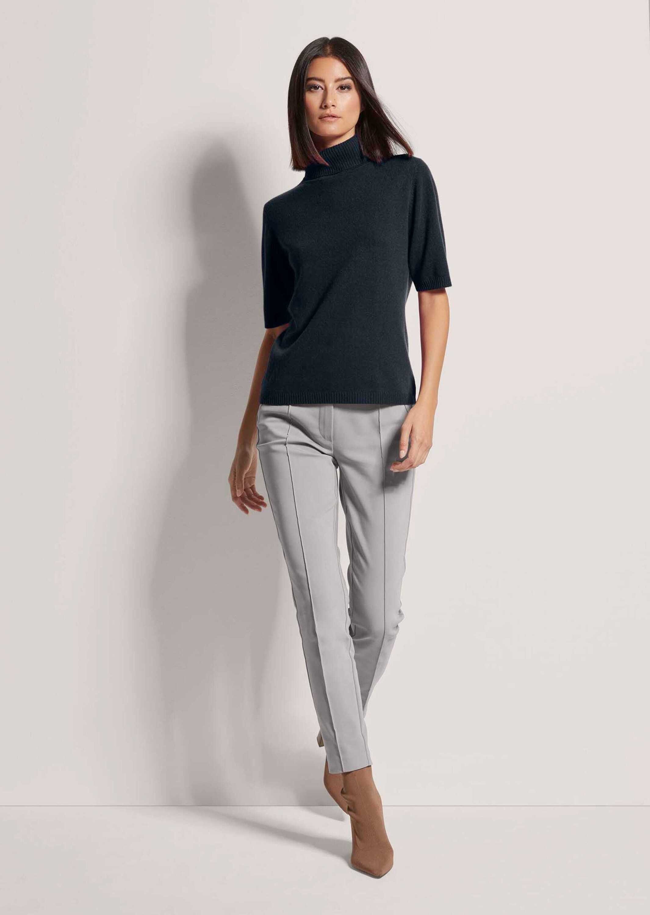 MADELEINE Strickpullover Luxuriöser Strickpullover mit Rollkragen Rollkrage günstig online kaufen