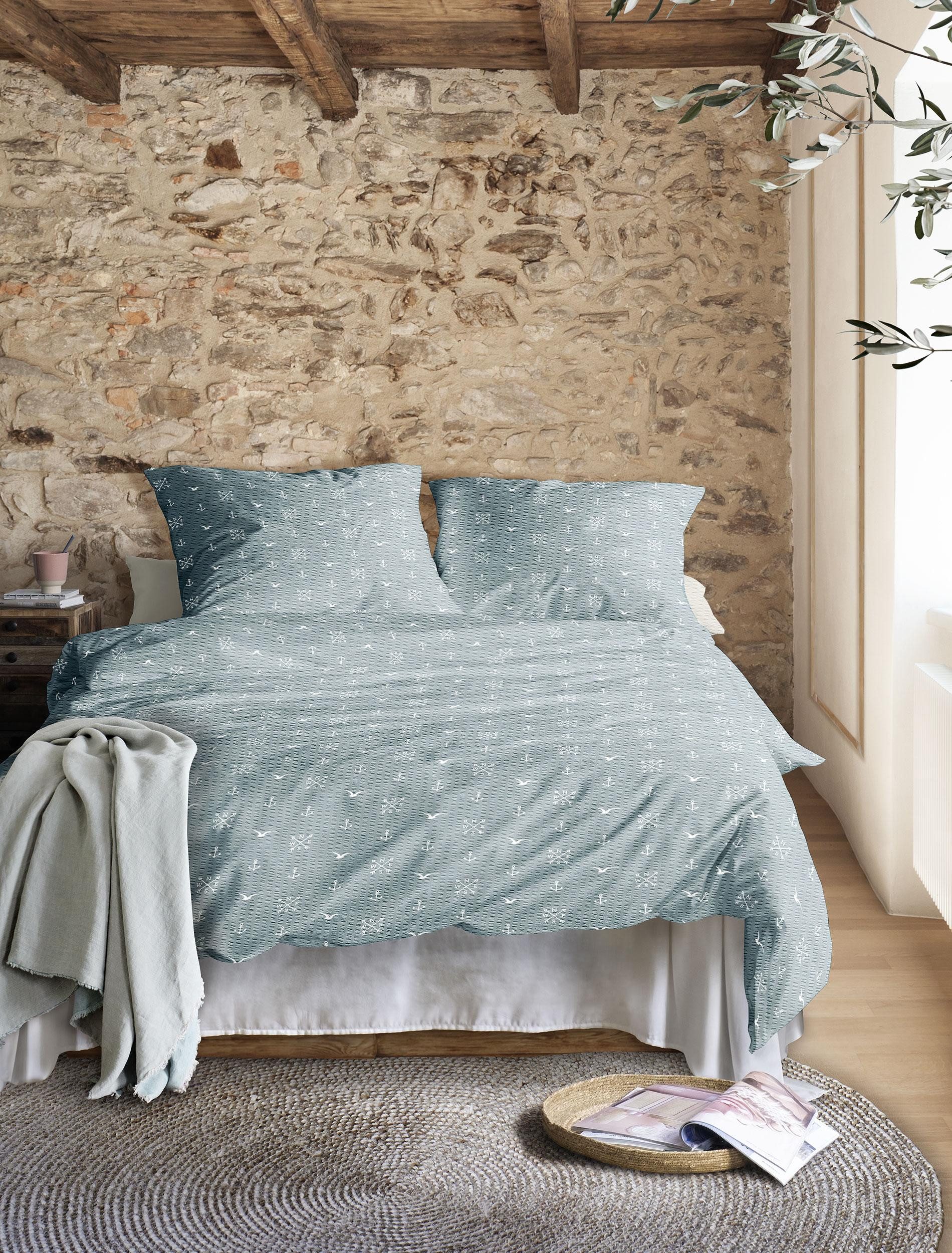 Irisette Bettwäsche Easy 8603, Seersucker, 2 günstig online kaufen