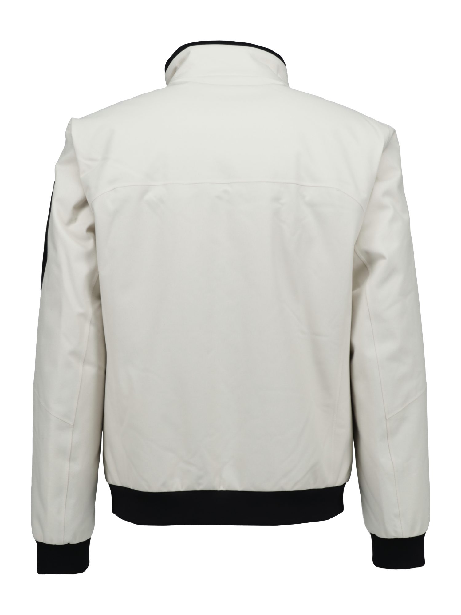 BOSS GREEN Outdoorjacke weiß,Casual,Polyester,Unifarben,Stehkragen,Lang,Regular Fit