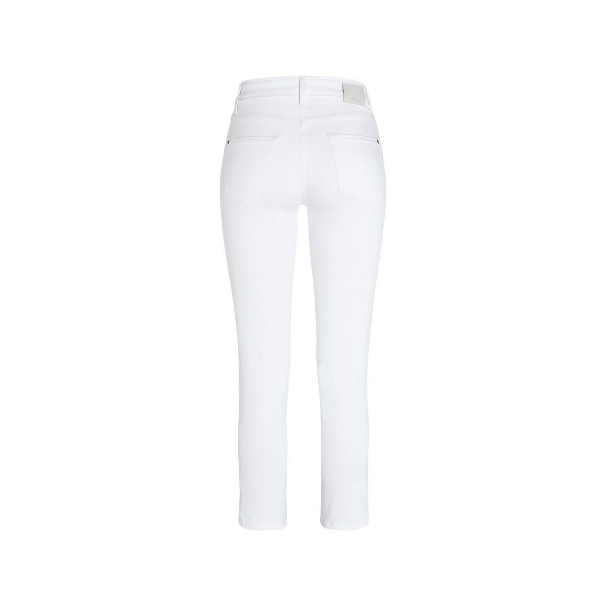 Cambio weiß (1-tlg) blau 5-Pocket-Jeans
