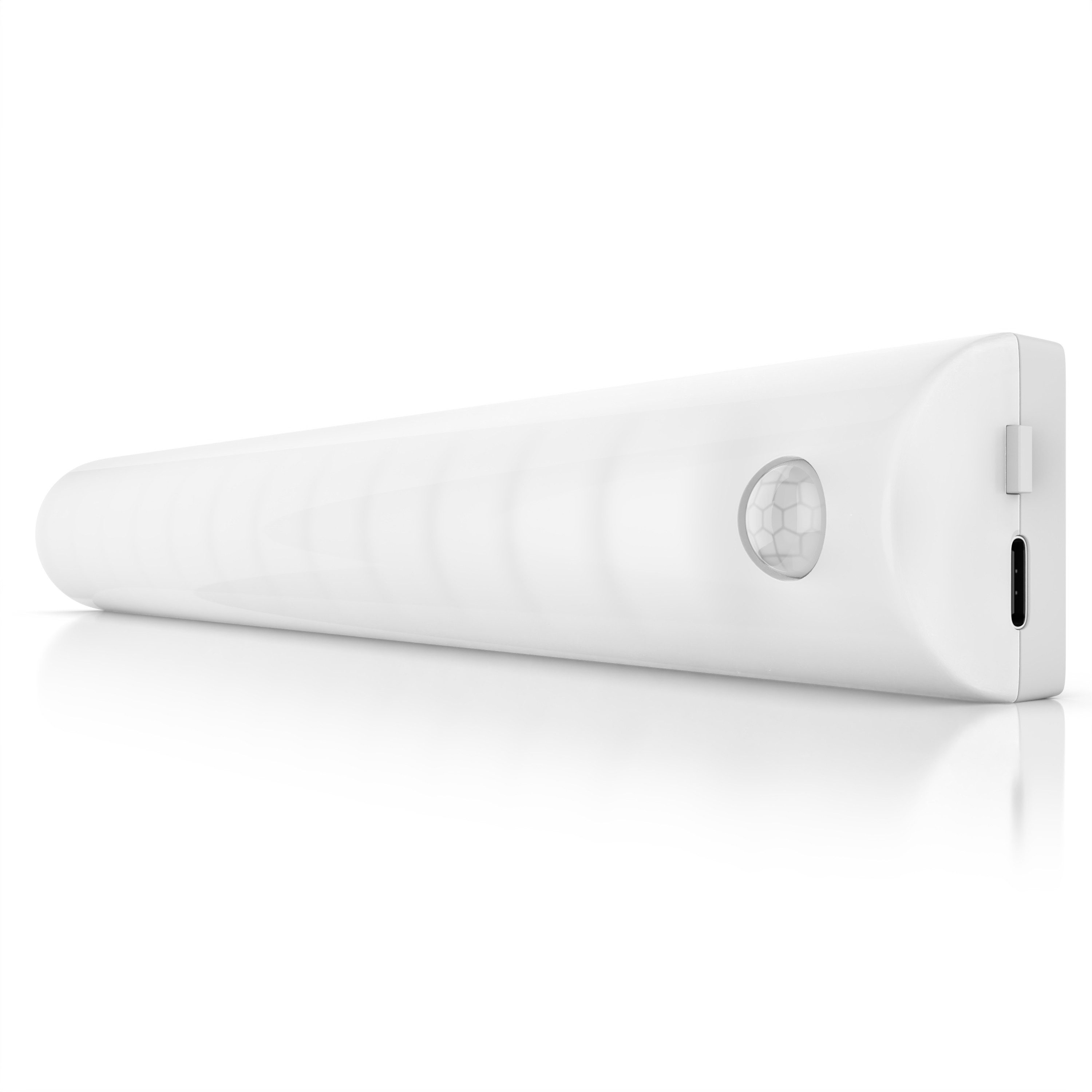 BEARWARE Smarte LED-Leuchte Sensorlicht mit Bewegungsmelder, PIR Sensor, 4 Lichtfarben, Nachtlicht, Farbwechsel, Ein-/Ausschalter, mit LED, Bewegungsmelder, Nachtlichtfunktion, LED fest verbaut, Neutralweiß, Kaltweiß, 2× Warmweiß, Flexible Anbringung mit