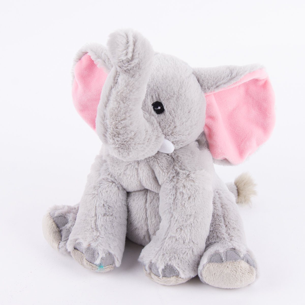 Dekokissen Warmies Wärmestofftier Elefant grau mit 100% Hirse-Lavendelfüllung