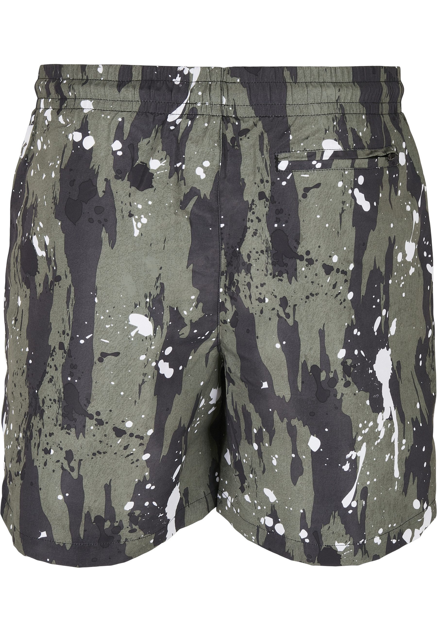 URBAN CLASSICS Badeshorts Urban Classics Herren Pattern Swim Shorts