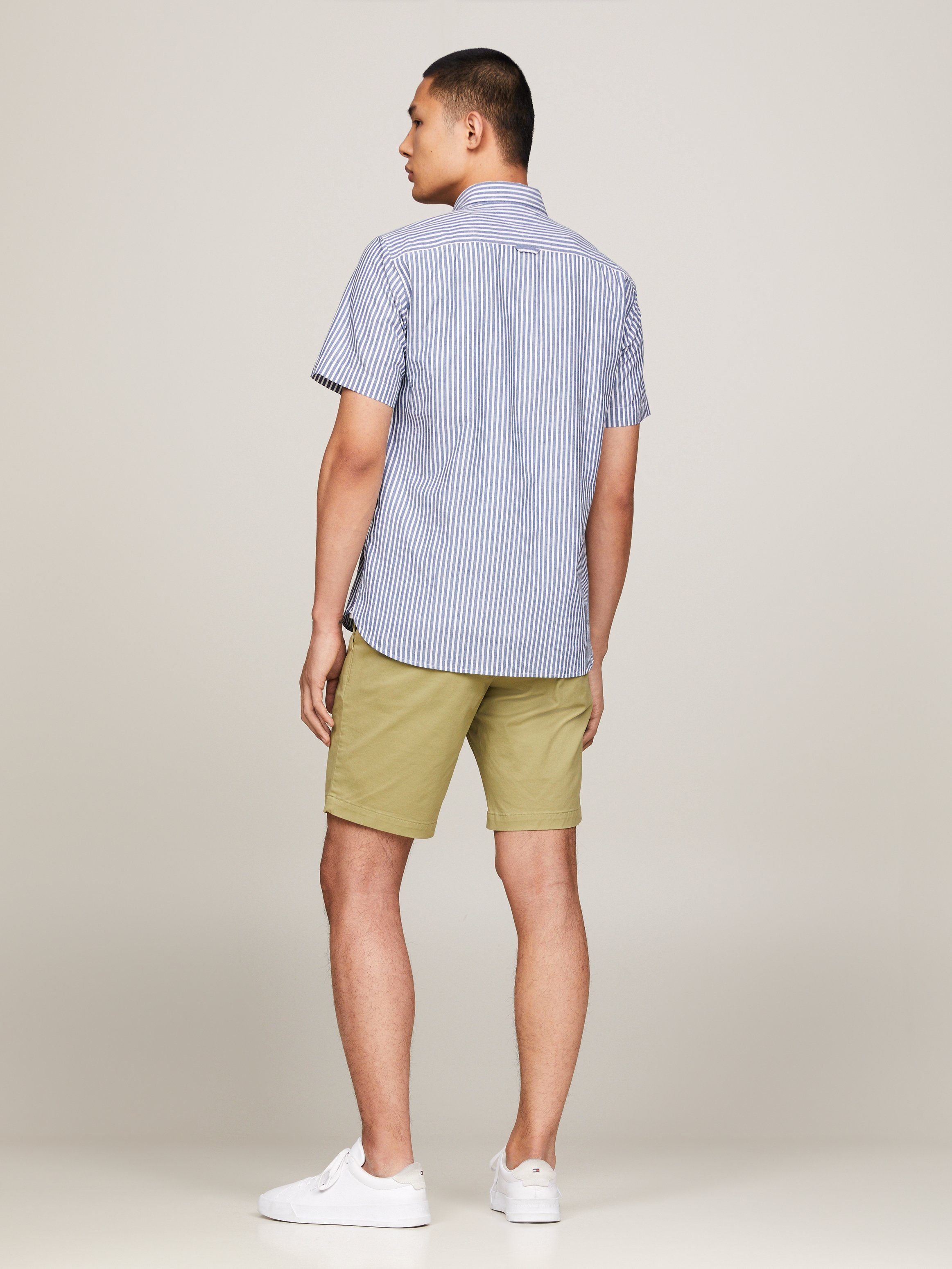 Tommy Hilfiger Kurzarmhemd W-CO/LI CLASSIC STP günstig online kaufen