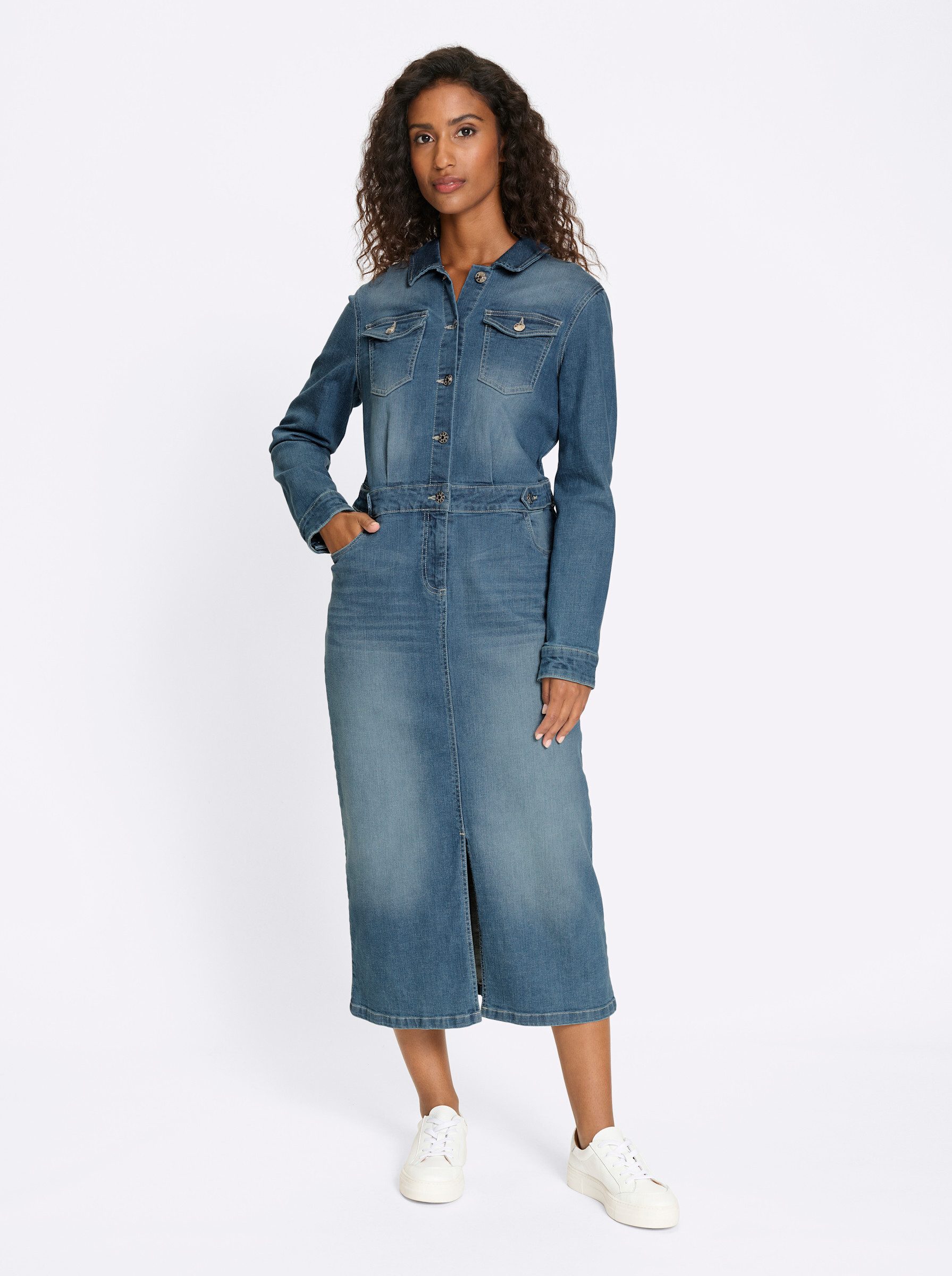 heine Etuikleid Jeanskleid . günstig online kaufen