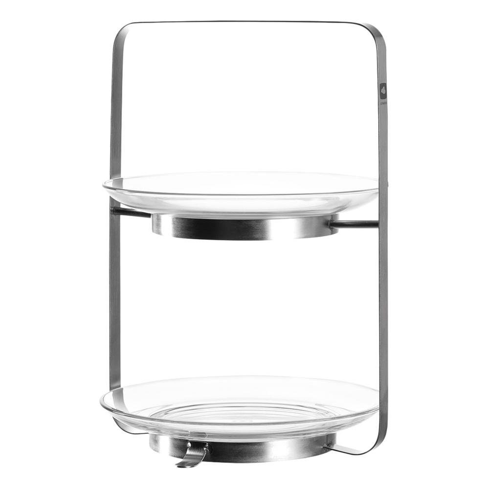LEONARDO Etagere Senso Ø 21 cm, Glas