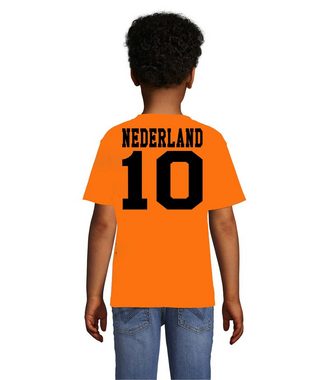 Blondie & Brownie T-Shirt Kinder Niederlande Holland Sport Trikot Fußball Meister WM EM