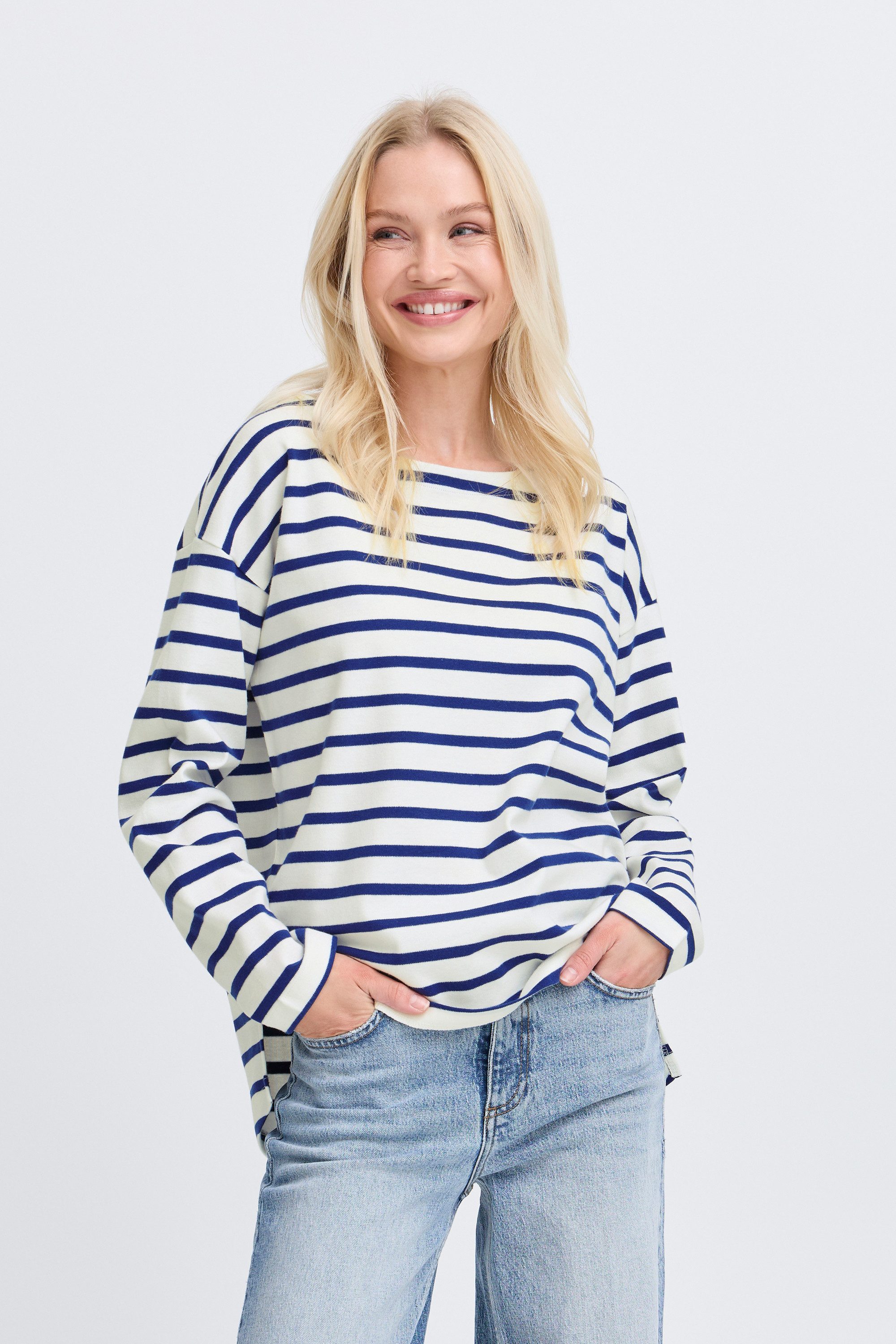b.young Strickpullover Langarm BYRAMSI