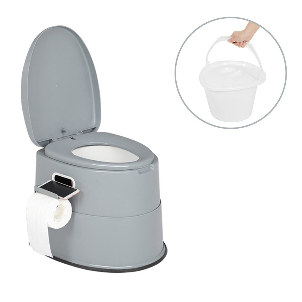 VINGLI Campingtoilette Tragbare Mobile Toilette,Stabil, Robust