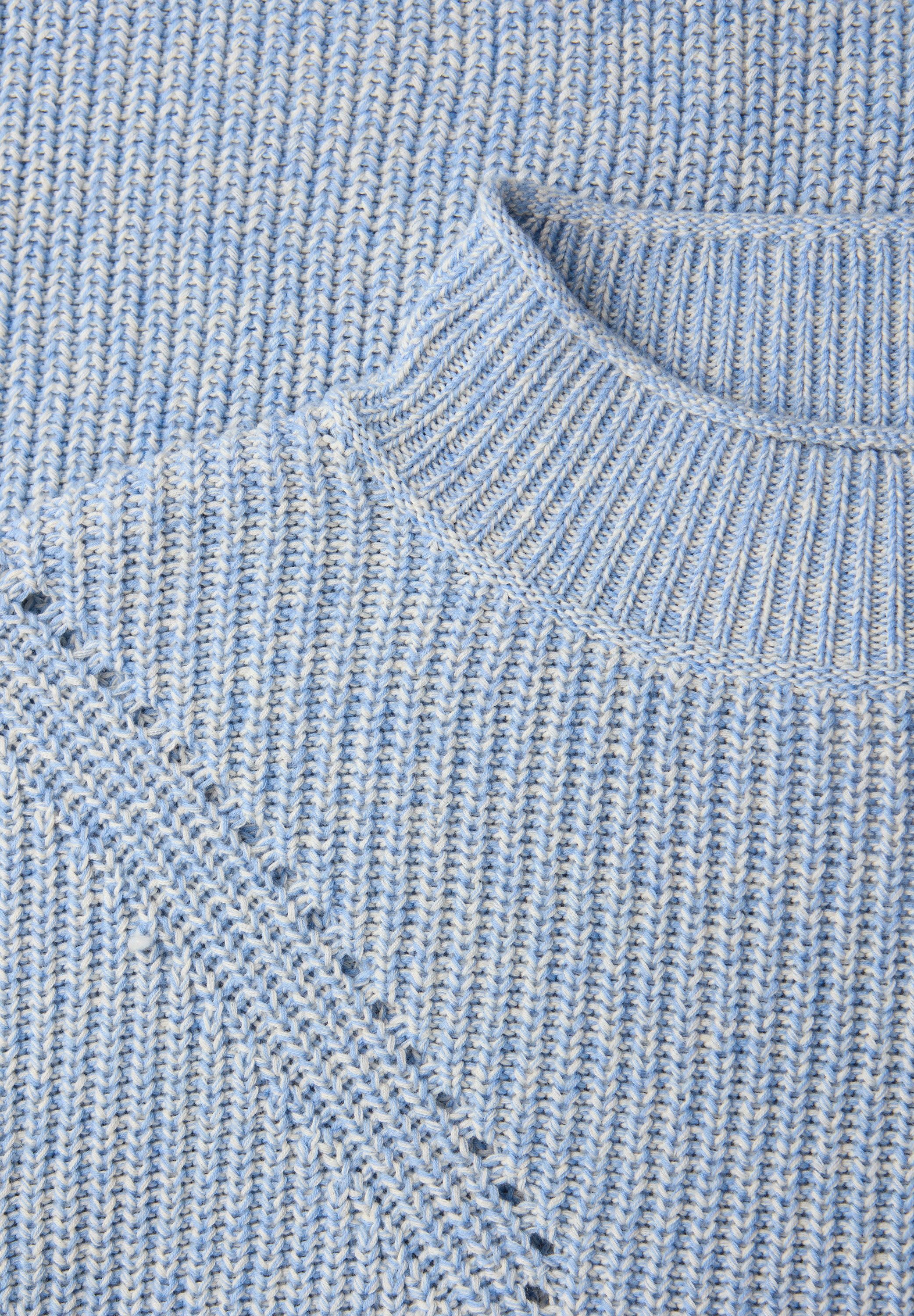 STREET ONE Strickpullover Turtleneck- Kragen mit Rollkante