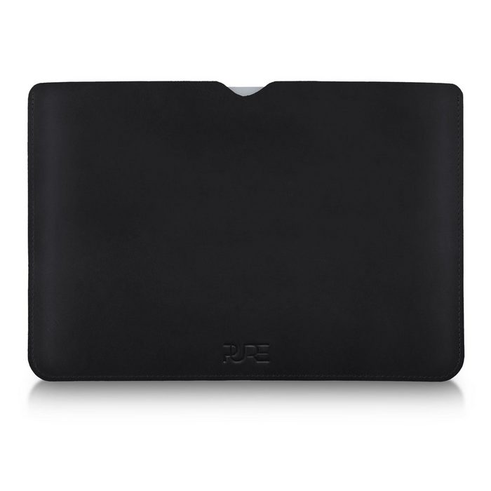 PURE Leather Studio Laptop-Hülle 13" MacBook Lederhülle AVIOR 33 8 cm (13 3 Zoll) Laptop-Hülle für Apple MacBook Air/Pro 13 Zoll Sleeve Cover Case
