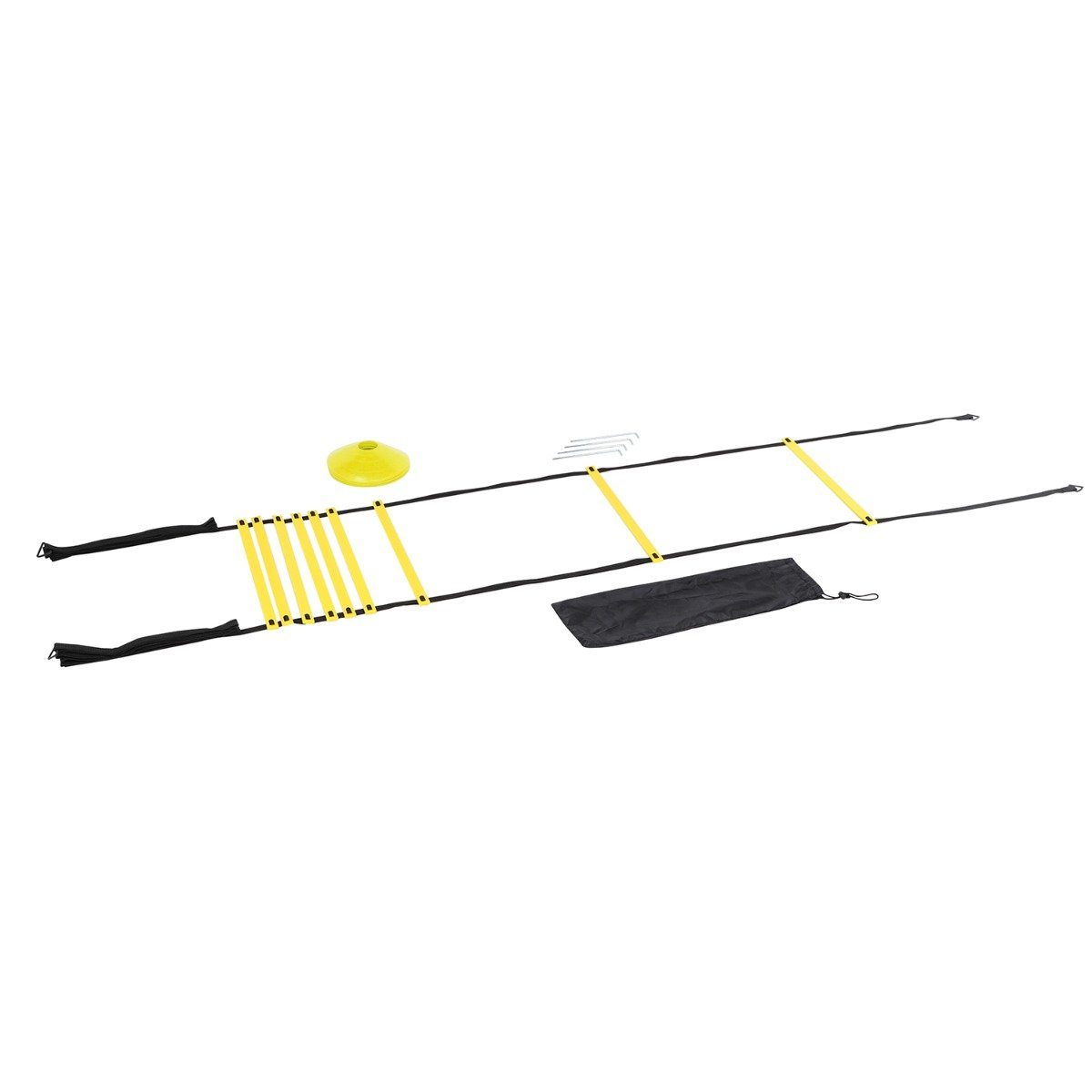 Trainingshilfe Koordinationsleiter und 8 Kegel Agility Trainingsset Koordinations Set