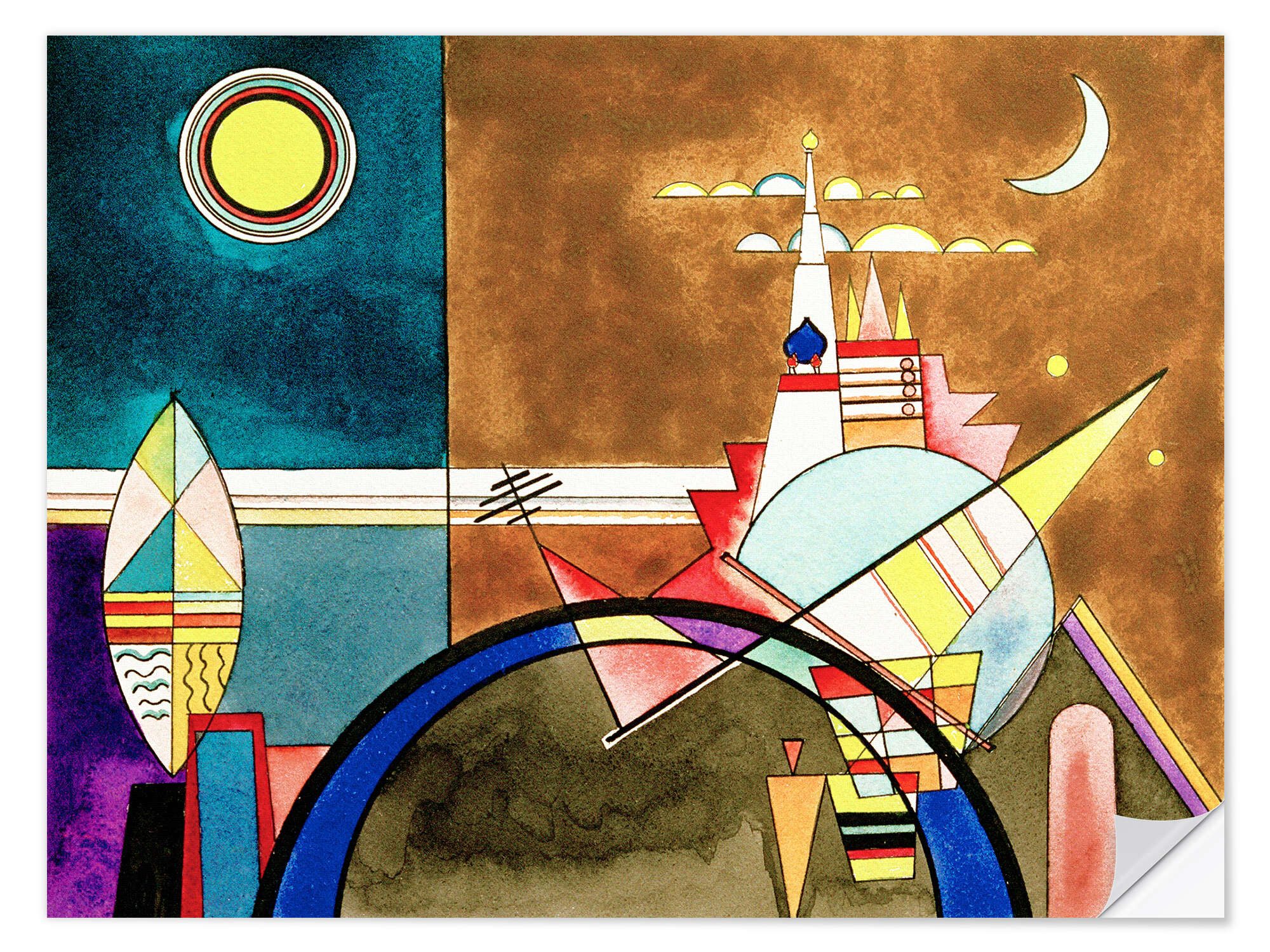 Wandfolie Wassily Kandinsky