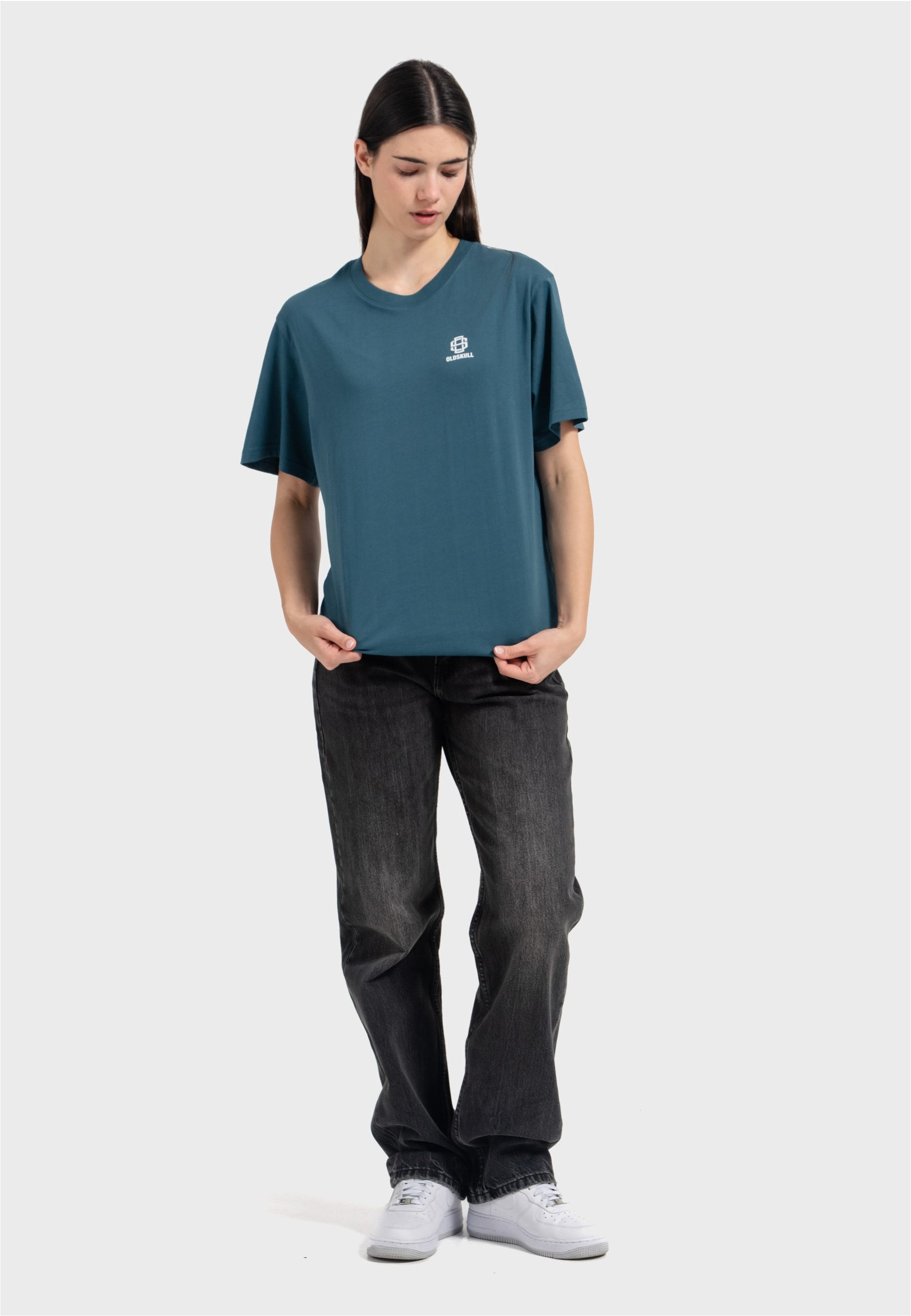 Oldskull T-Shirt Basic Oldskull 25 Logo unverkennbare Oldskull-Optik