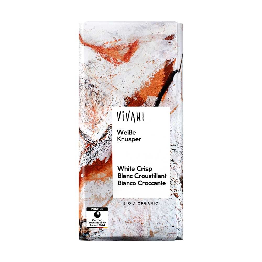 Vivani Süßigkeit Weiße Knusper 80g