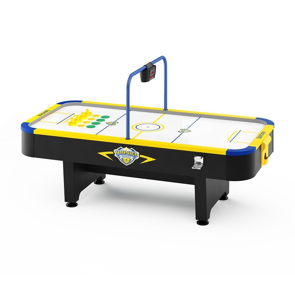 Sportime Air-Hockeytisch Airhockey-Tisch Turnier 1.0, 8 ft, Aus kratz- und schlagfesten Materialien gefertigt