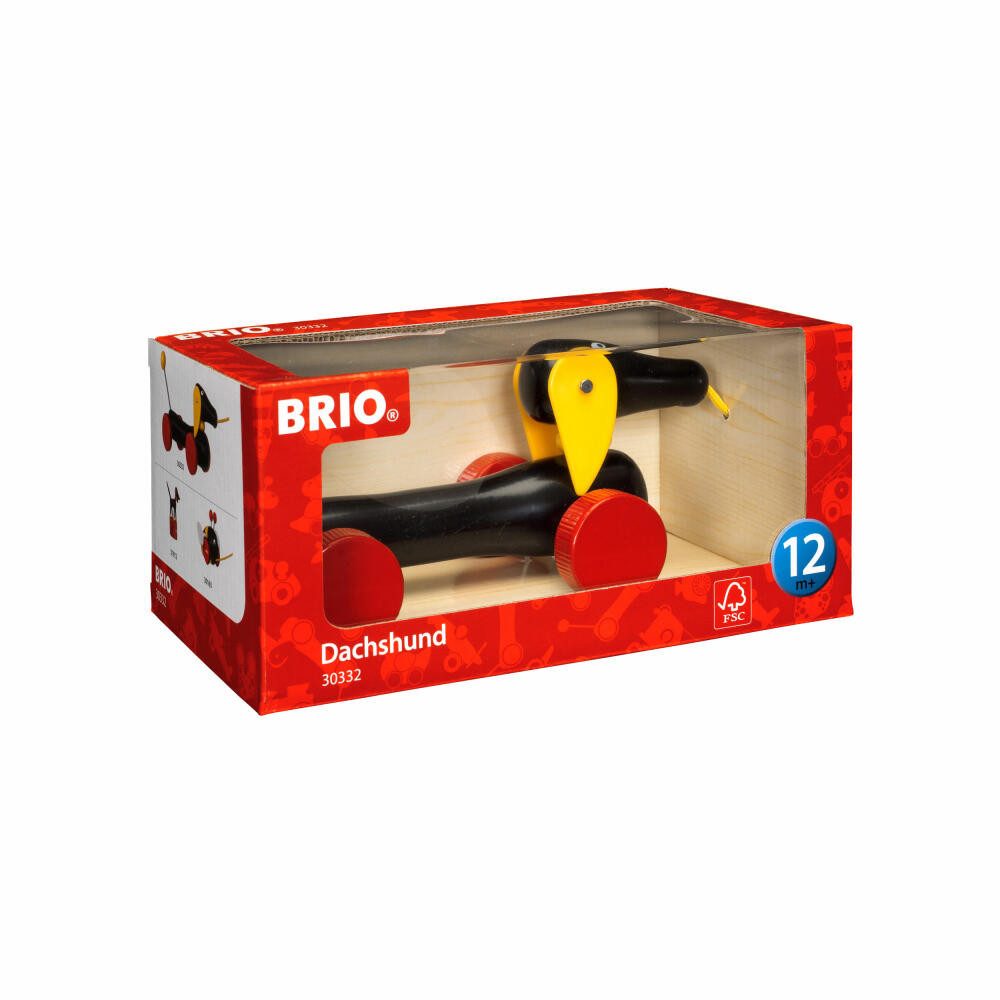 BRIO® Nachziehtier Dackel