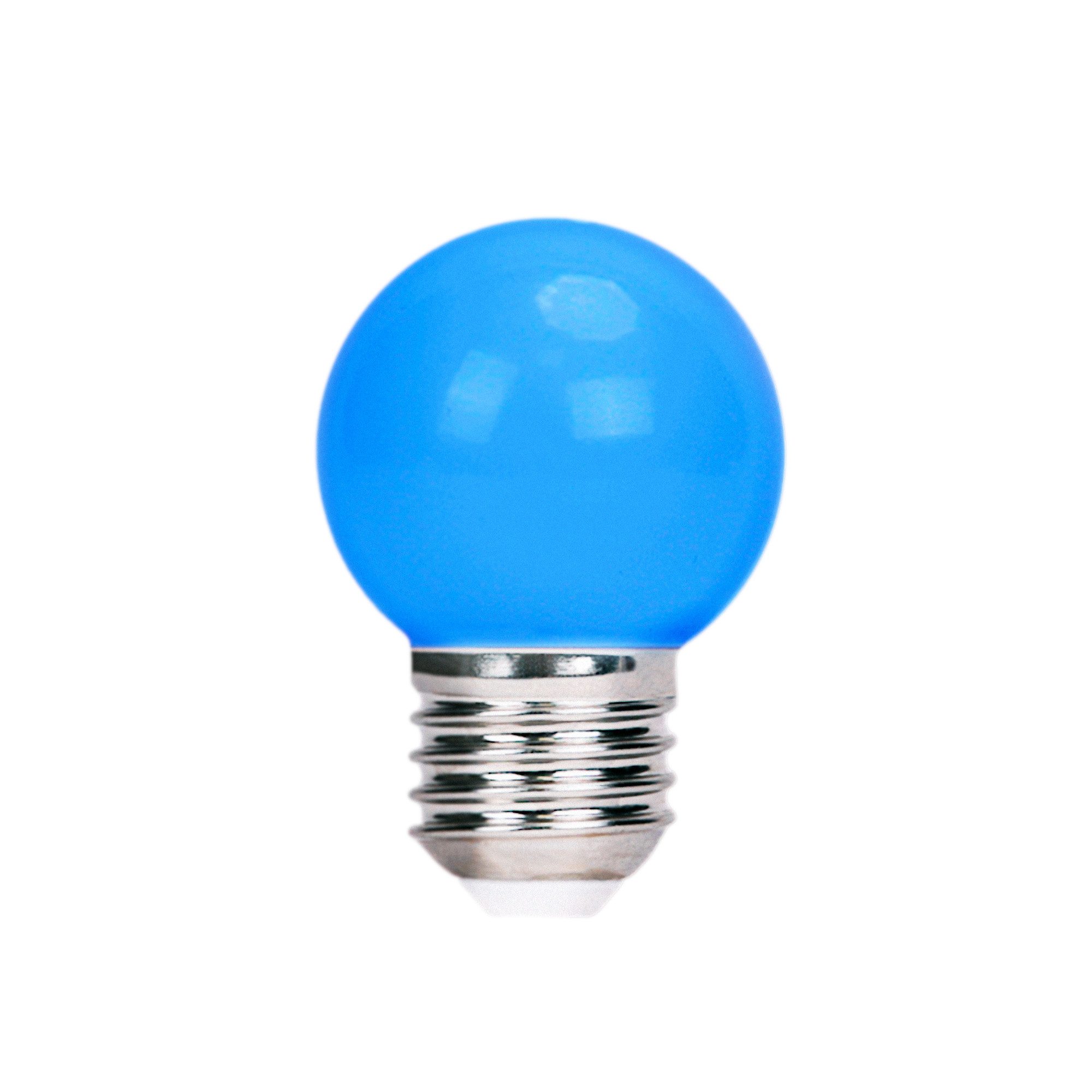 Forever Light LED-Leuchtmittel für dekorative Beleuchtung, E27, 5 St., Blau