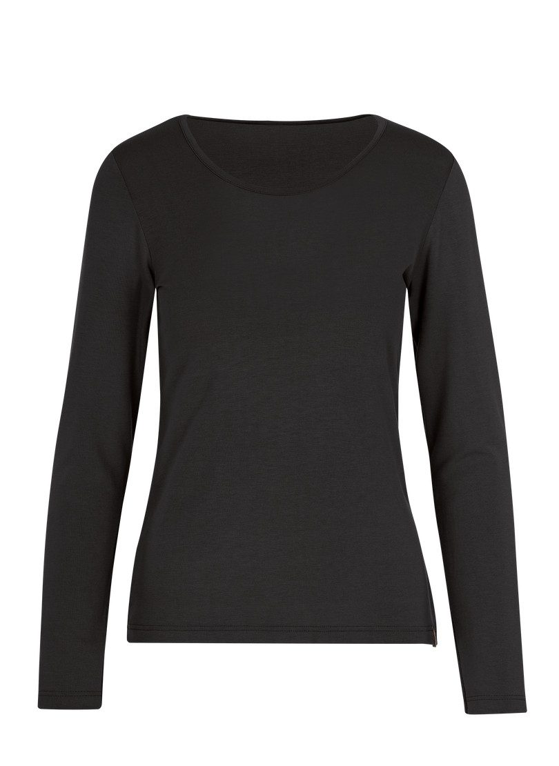 Longsleeve TRIGEMA Shirt aus Viskose Langarm