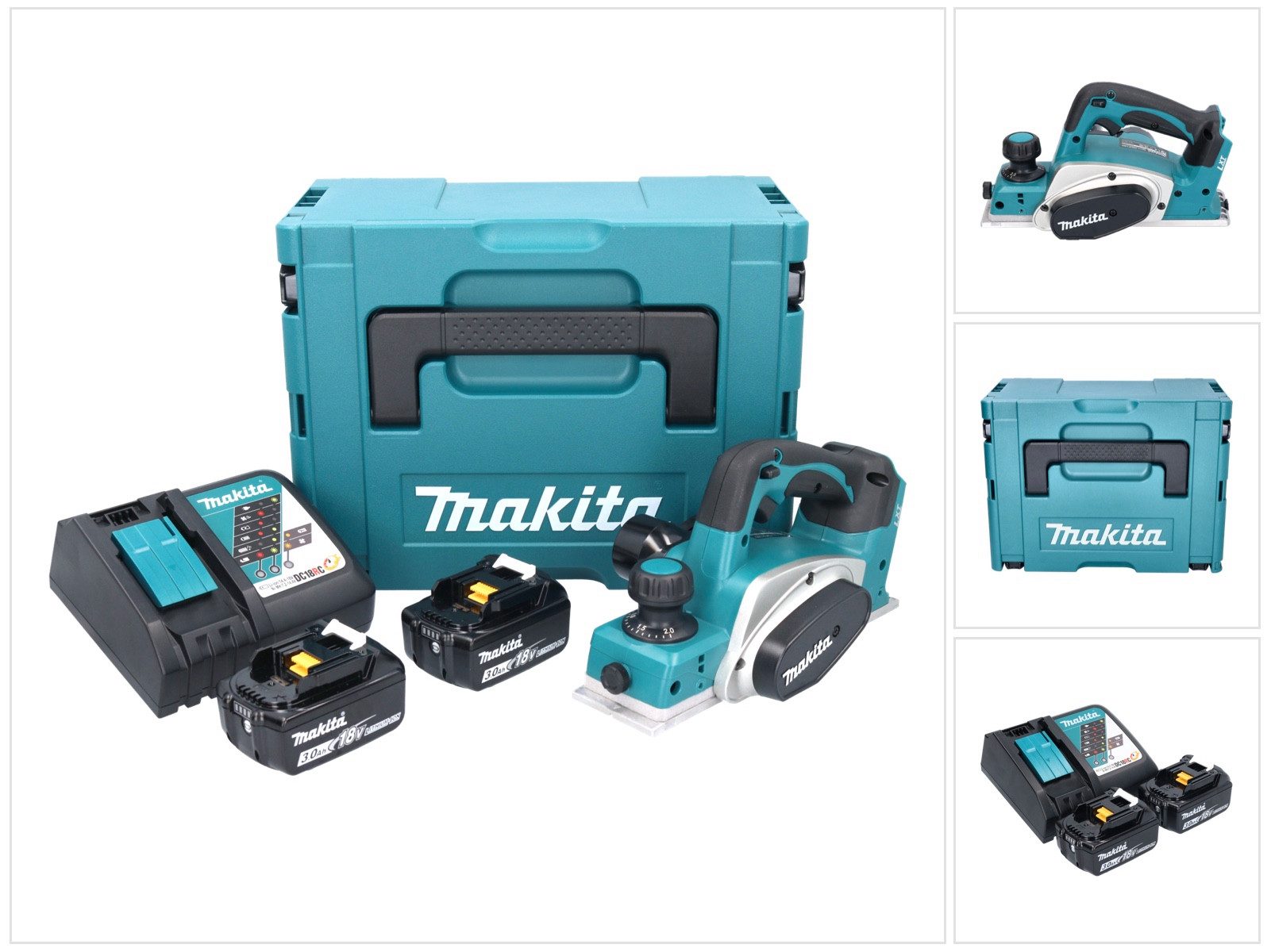 Makita Elektrohobel DKP 180 RFJ Akku günstig online kaufen