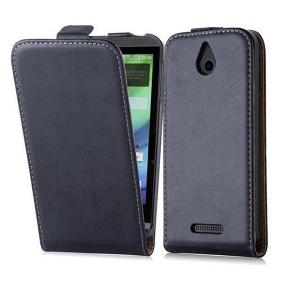 Cadorabo Handyhülle Flip Glatt HTC DESIRE 510, Klappbare Handy ...