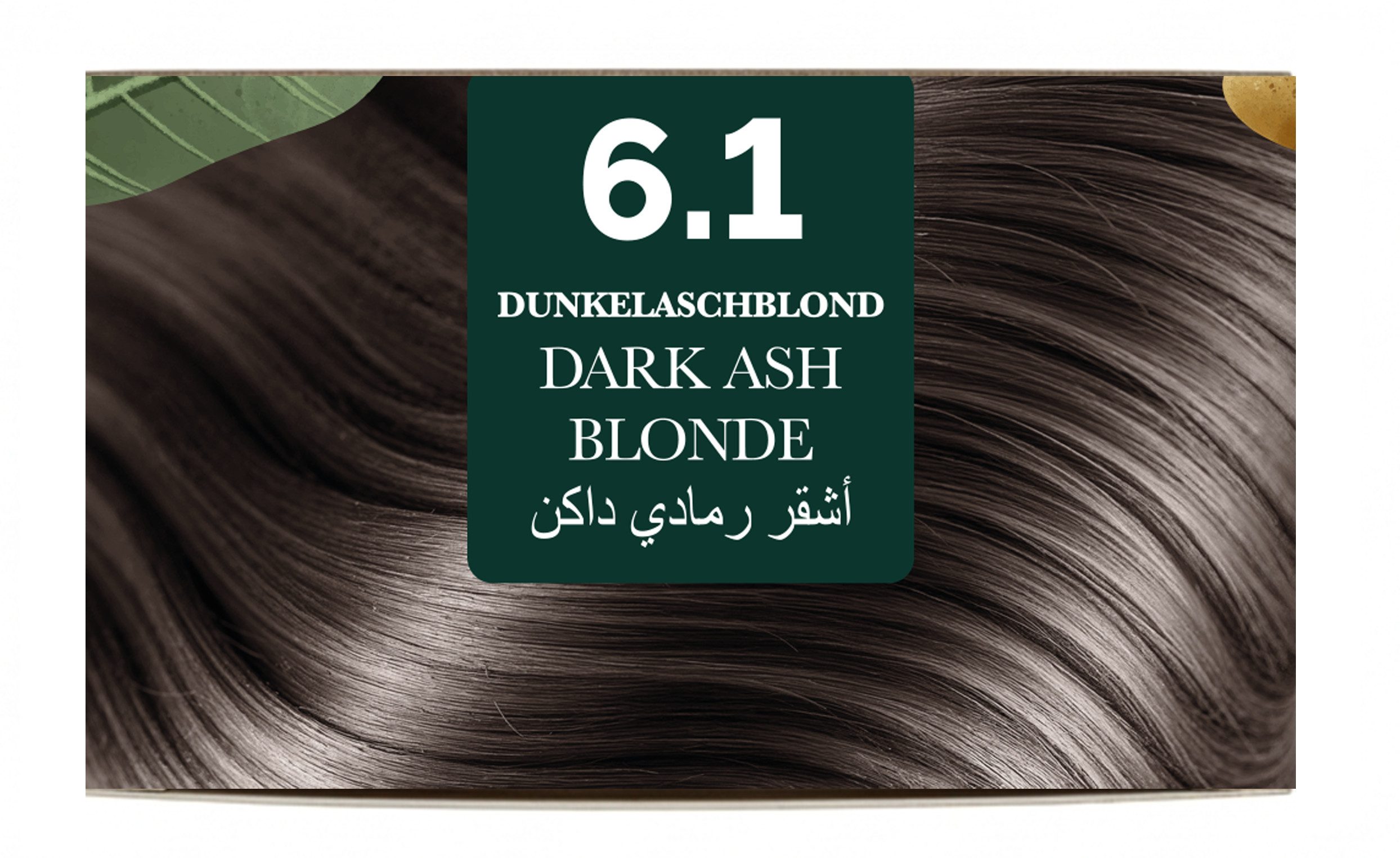 Vibella Haarfarbe Haarfärbecreme Nr. 6,1 Dunkelaschblond – Premium-Haarfarbe