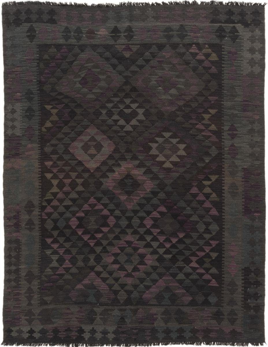 Orientteppich Kelim Afghan Heritage 155x194 Handgewebter Moderner Orientteppich, Nain Trading, rechteckig, Höhe: 3 mm