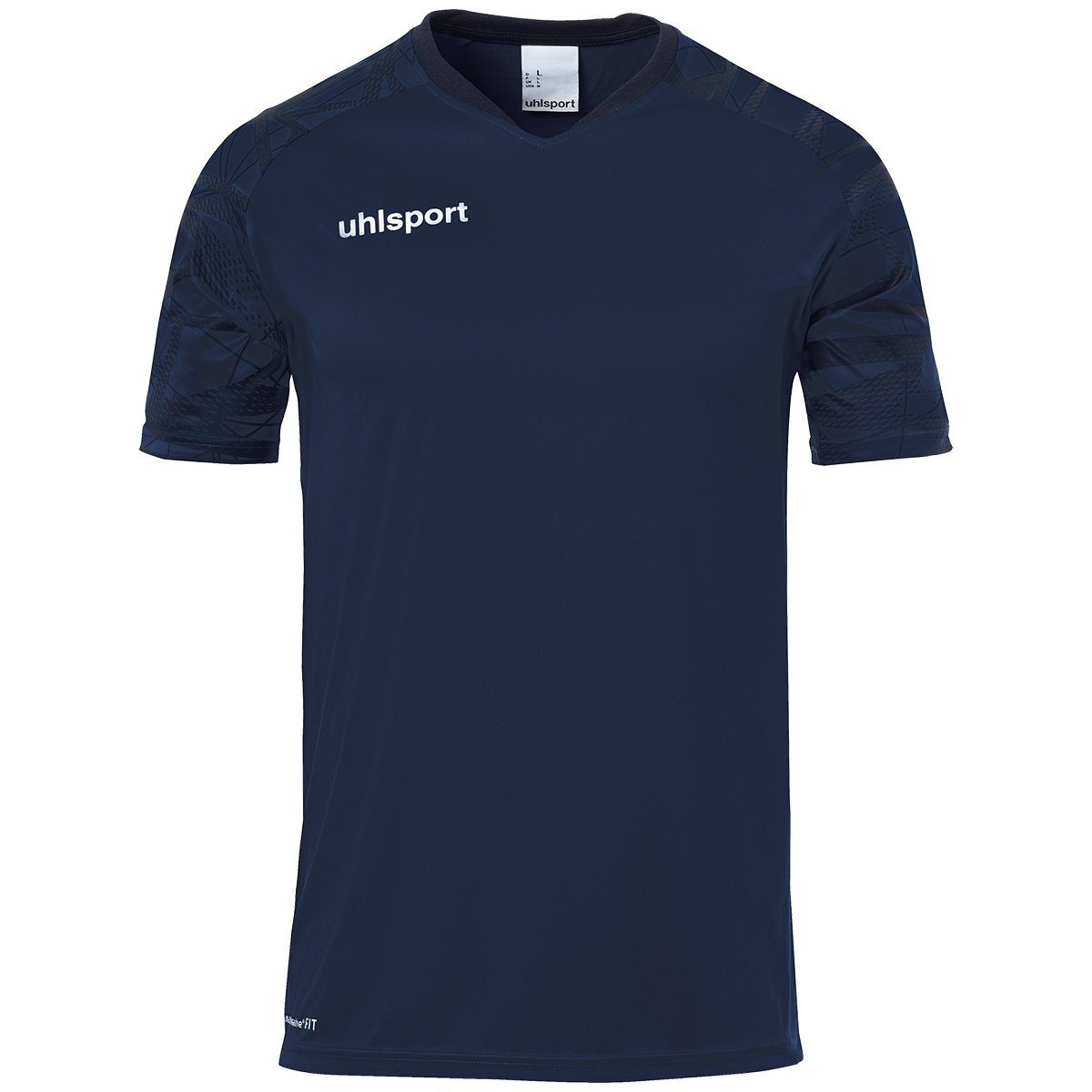 uhlsport Trainingsshirt uhlsport Trainings-T-Shirt GOAL 25 TRIKOT KURZARM atmungsaktiv marine/marine