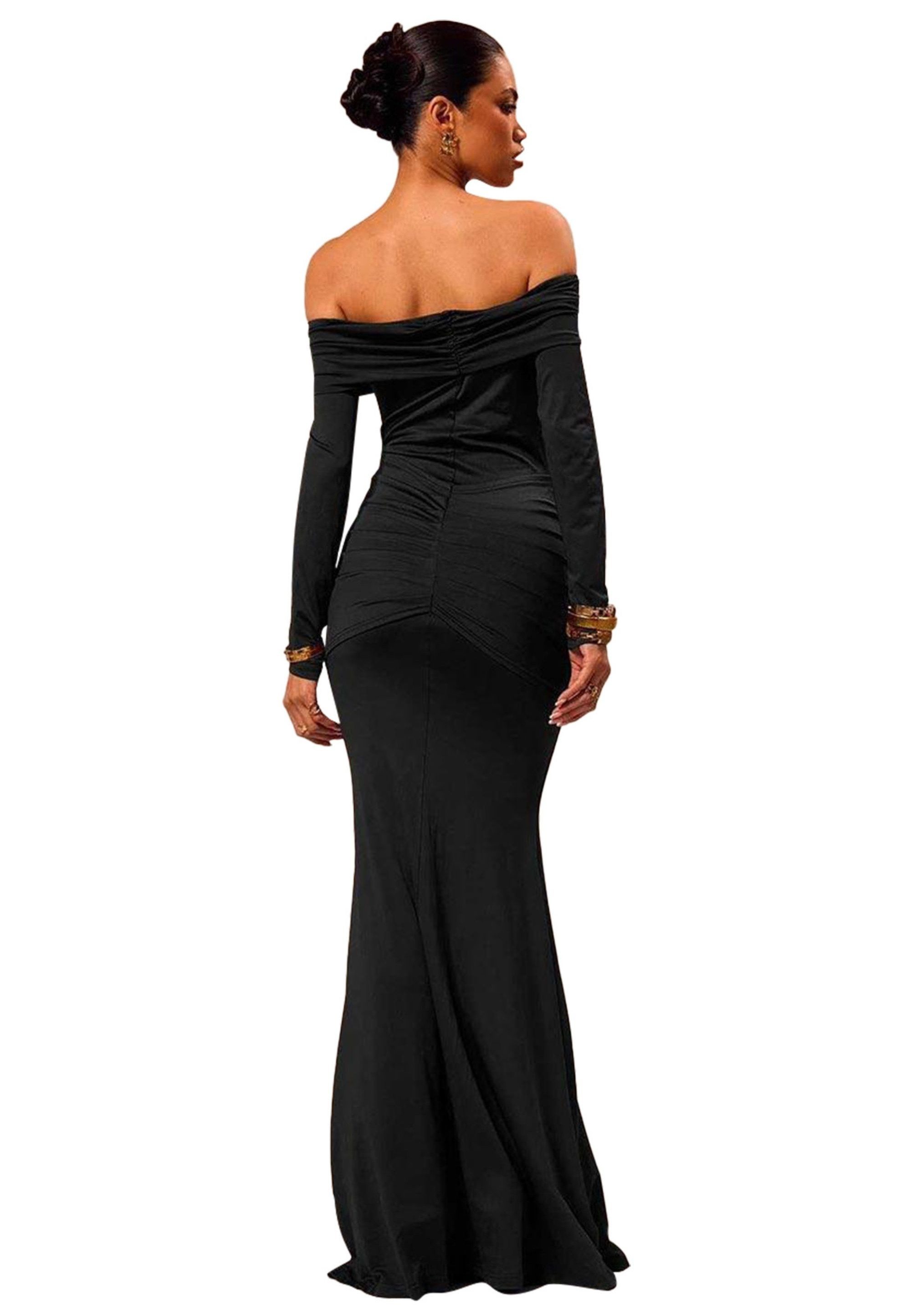 Moda Minx Jerseykleid Samantha Off Shoulder Dress im schulterfreien Design