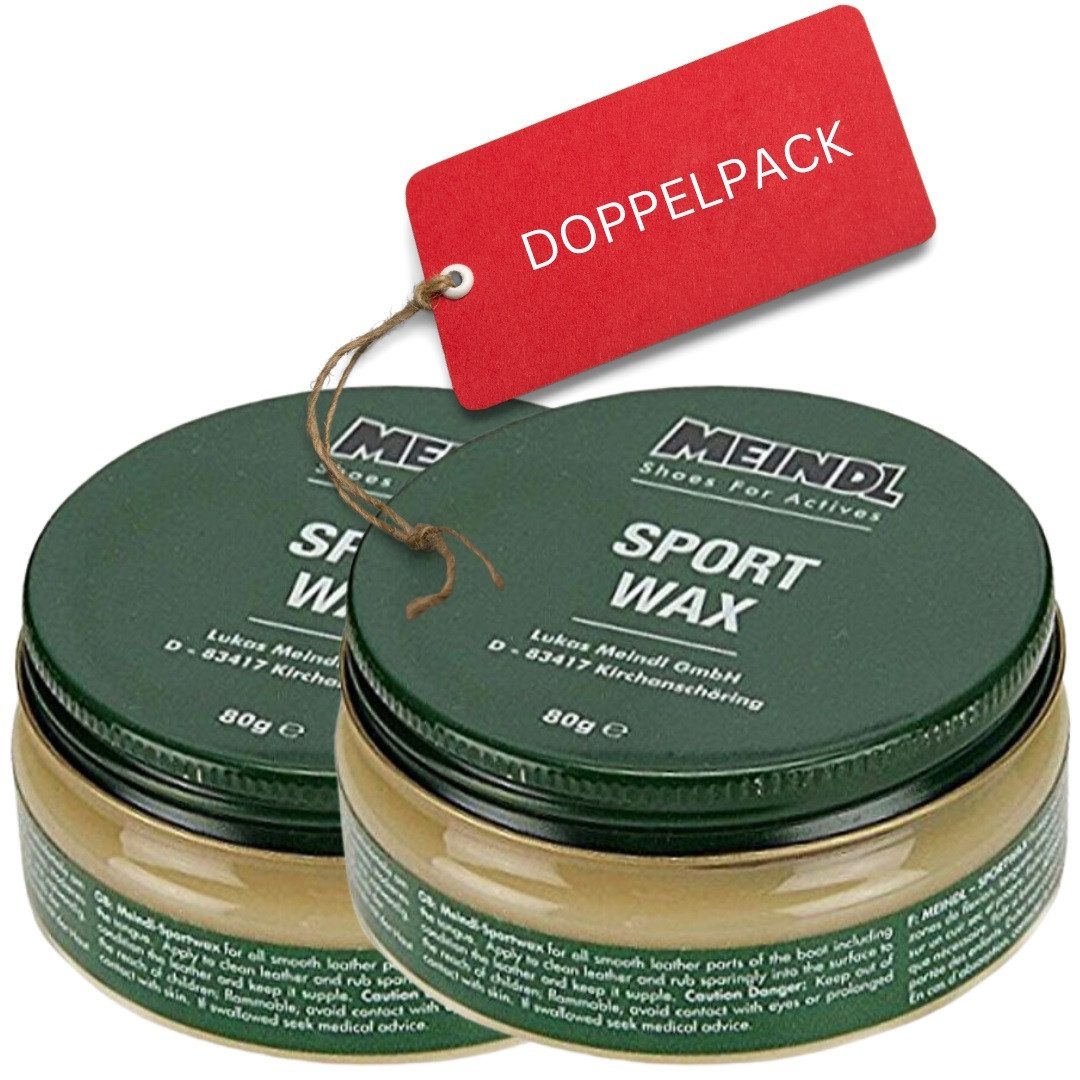 RennerXXL Meindl Sportwax XXL DOPPELPACK, 2x 80 g Lederpflege Schuhe Schuh-Imprägnierspray (1 St)