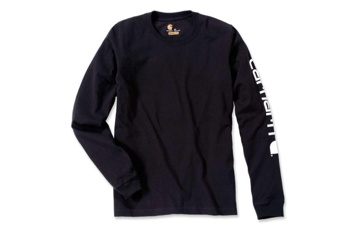 Carhartt Langarmshirt SLEEVE LOGO mit Rundhalsausschnitt günstig online kaufen