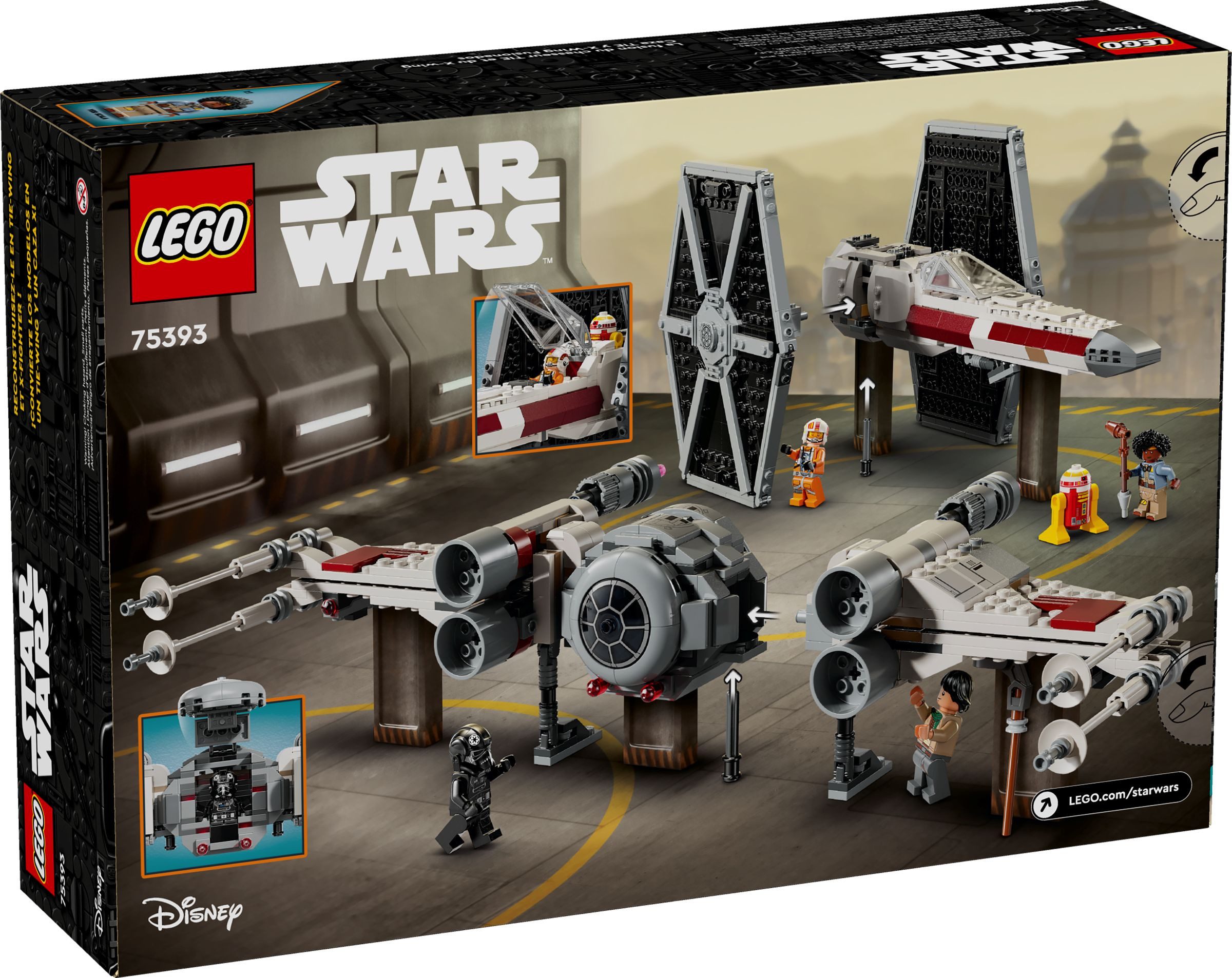 LEGO® LEGO® Star Wars 75393 Mashup aus TIE Fighter & X-Wing Spielbausteine