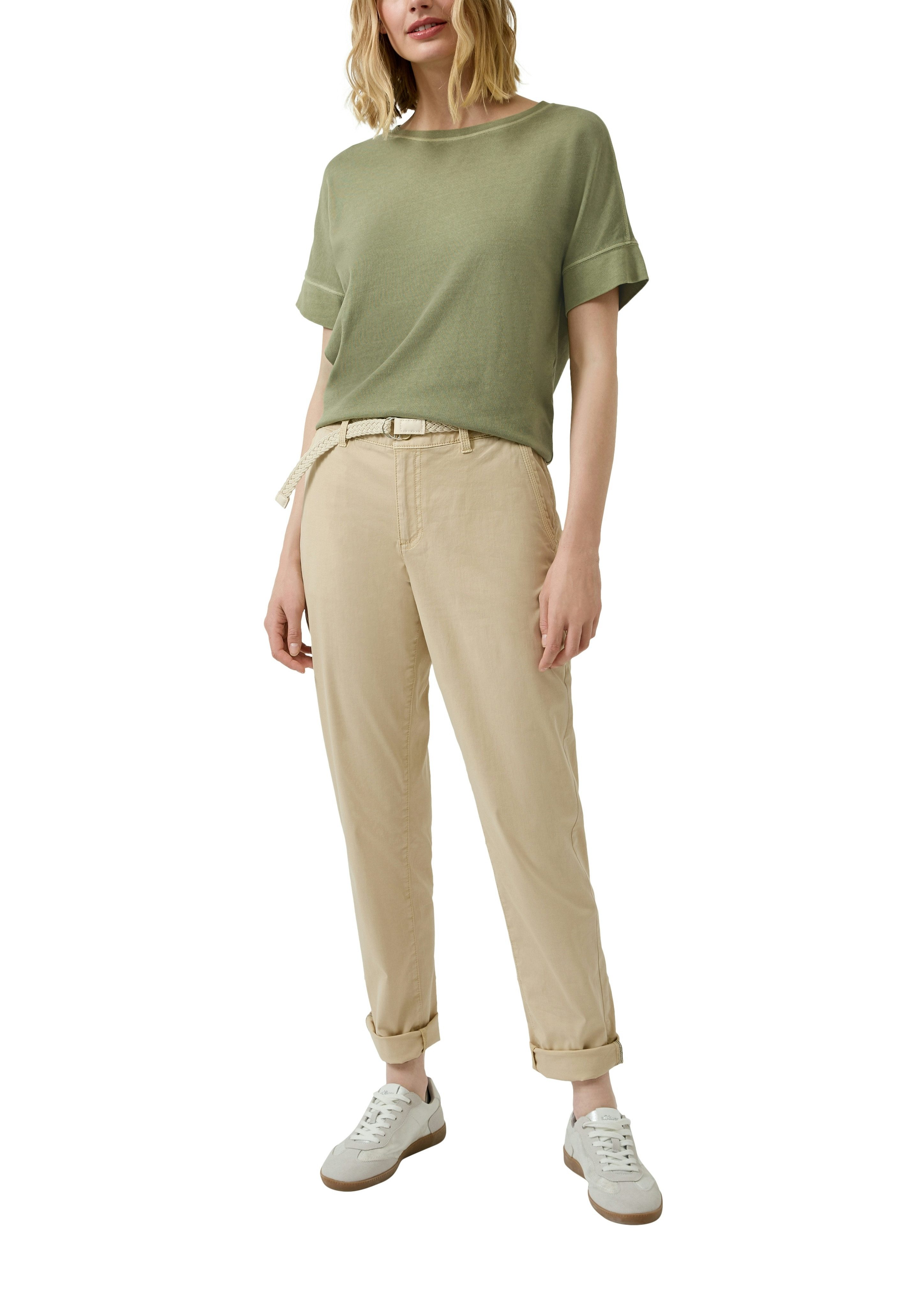 s.Oliver T-Shirt mit offenem Saum – Bild 3 von 4