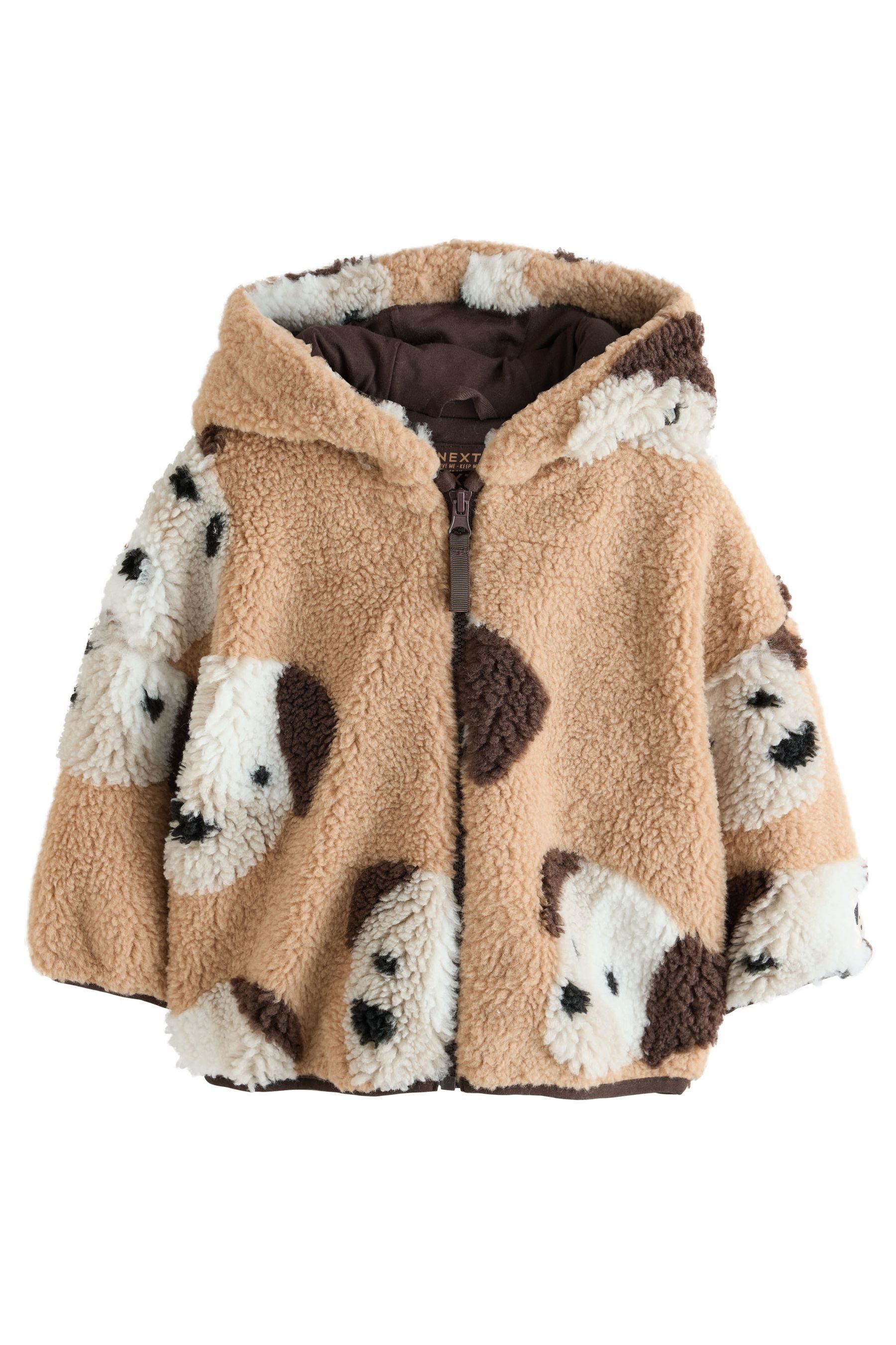 Next Fleecejacke Fleece mit durchgehendem Reißverschluss (1-St)