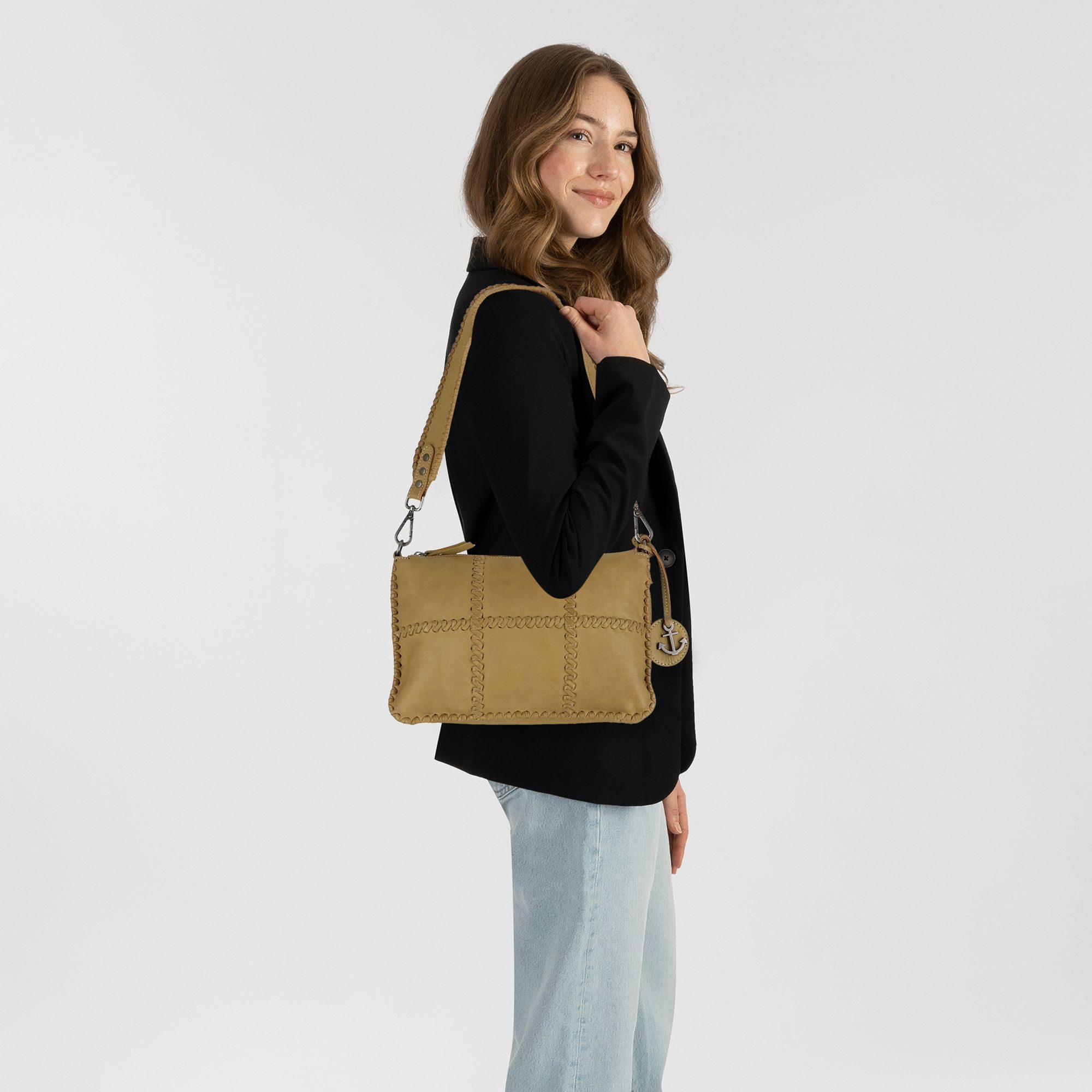 HARBOUR 2nd Schultertasche Fashion Lights, Leder günstig online kaufen