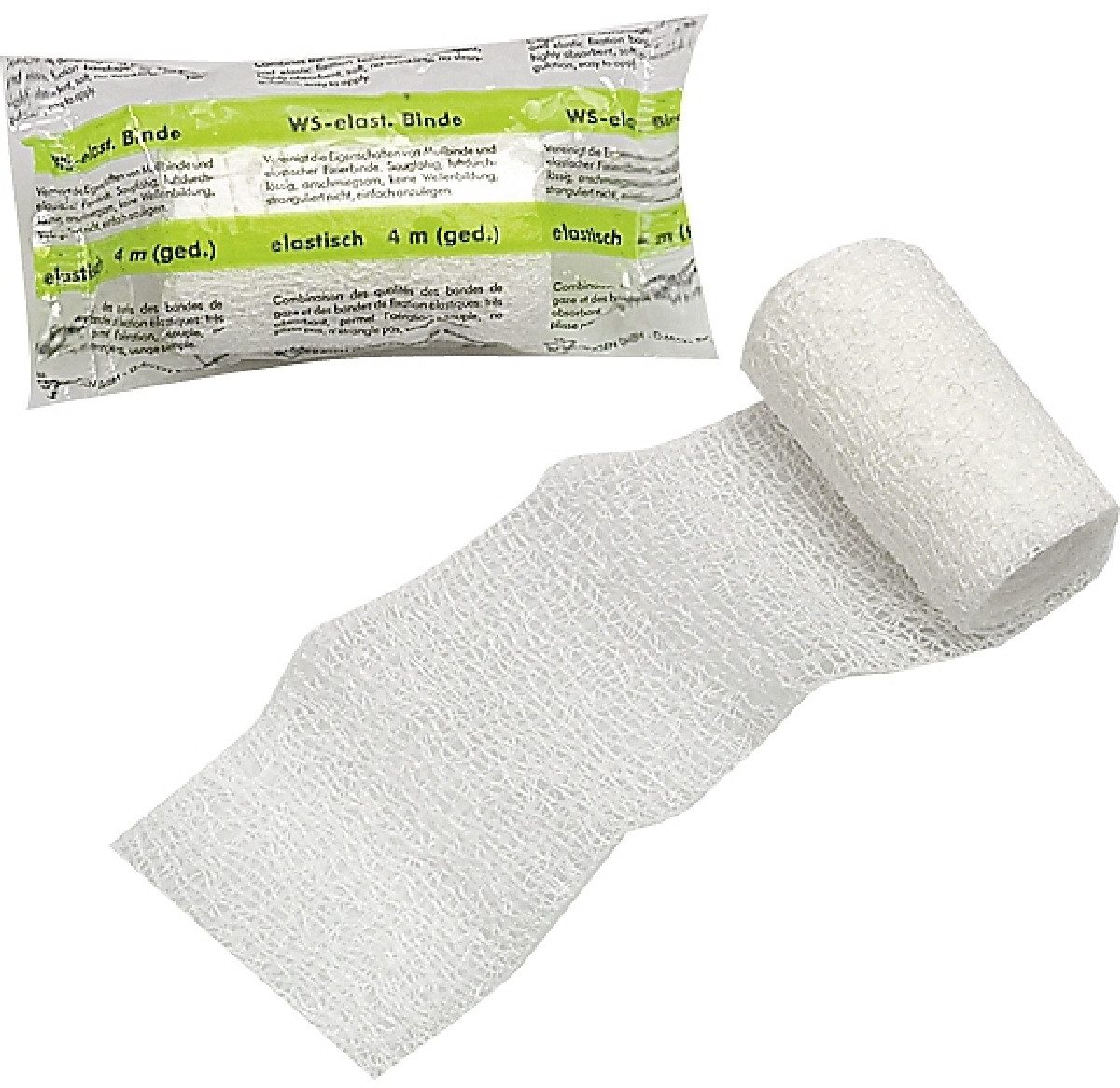 Söhngen Erste-Hilfe-Set Mullbinde WS-elast. 4mx8cm