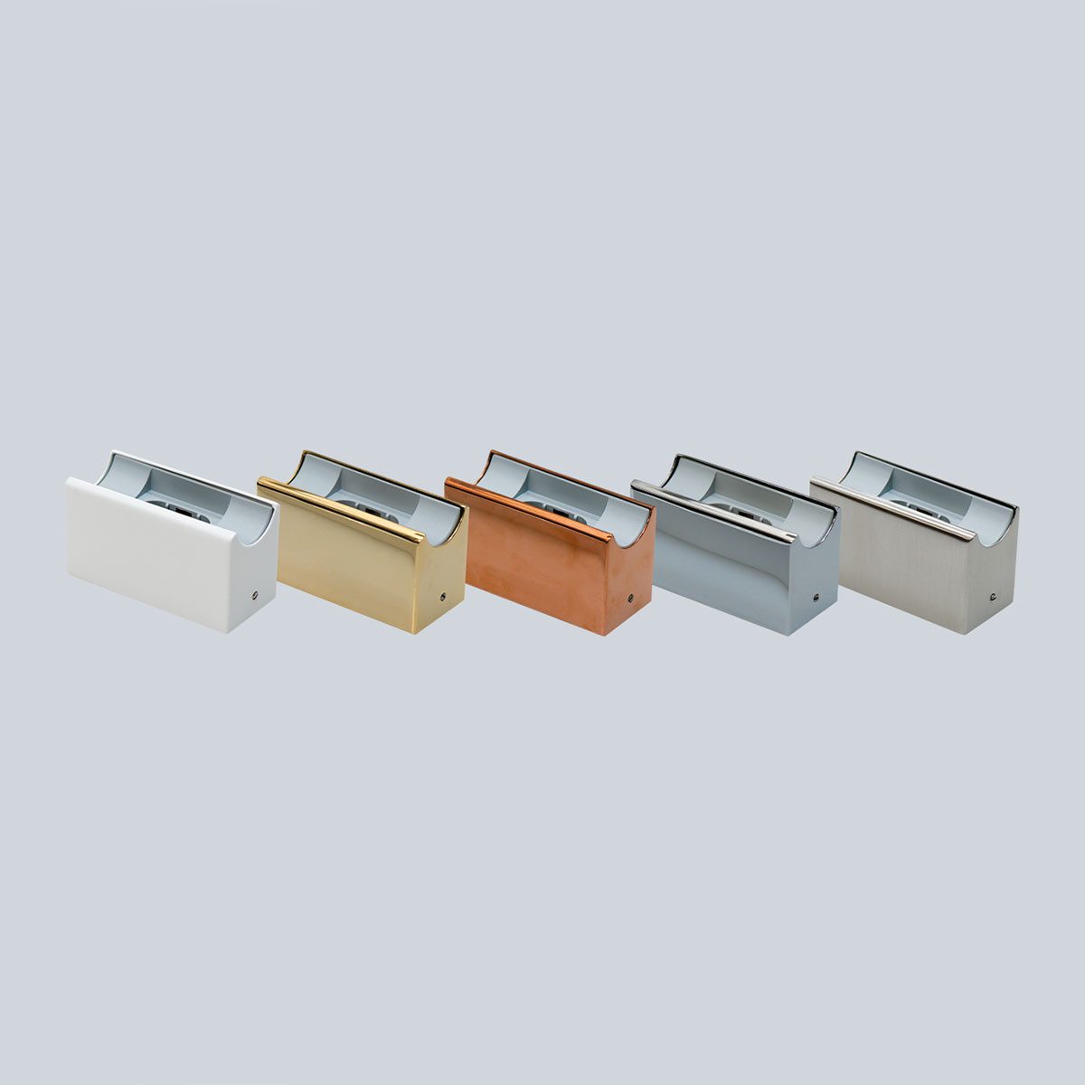 Mawa Design Wandleuchte MAWA Linestra 7 Design-Wandleuchte S14d Fassung, LED wechselbar, Wandlampe S14d Fassung