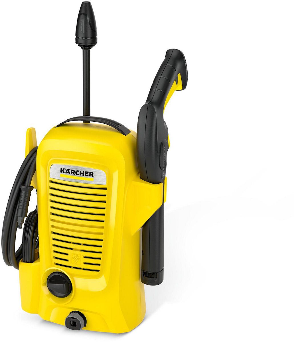 KÄRCHER Минимойки Kärcher K 2 Universal entfernt zuverlässig leichte Verschmutzungen., Druck max: 11 bar, Fördermenge max: 360 l/h, Integrierte Kabeltasche, Zubehöraufbewahrung, Quick Connect-System